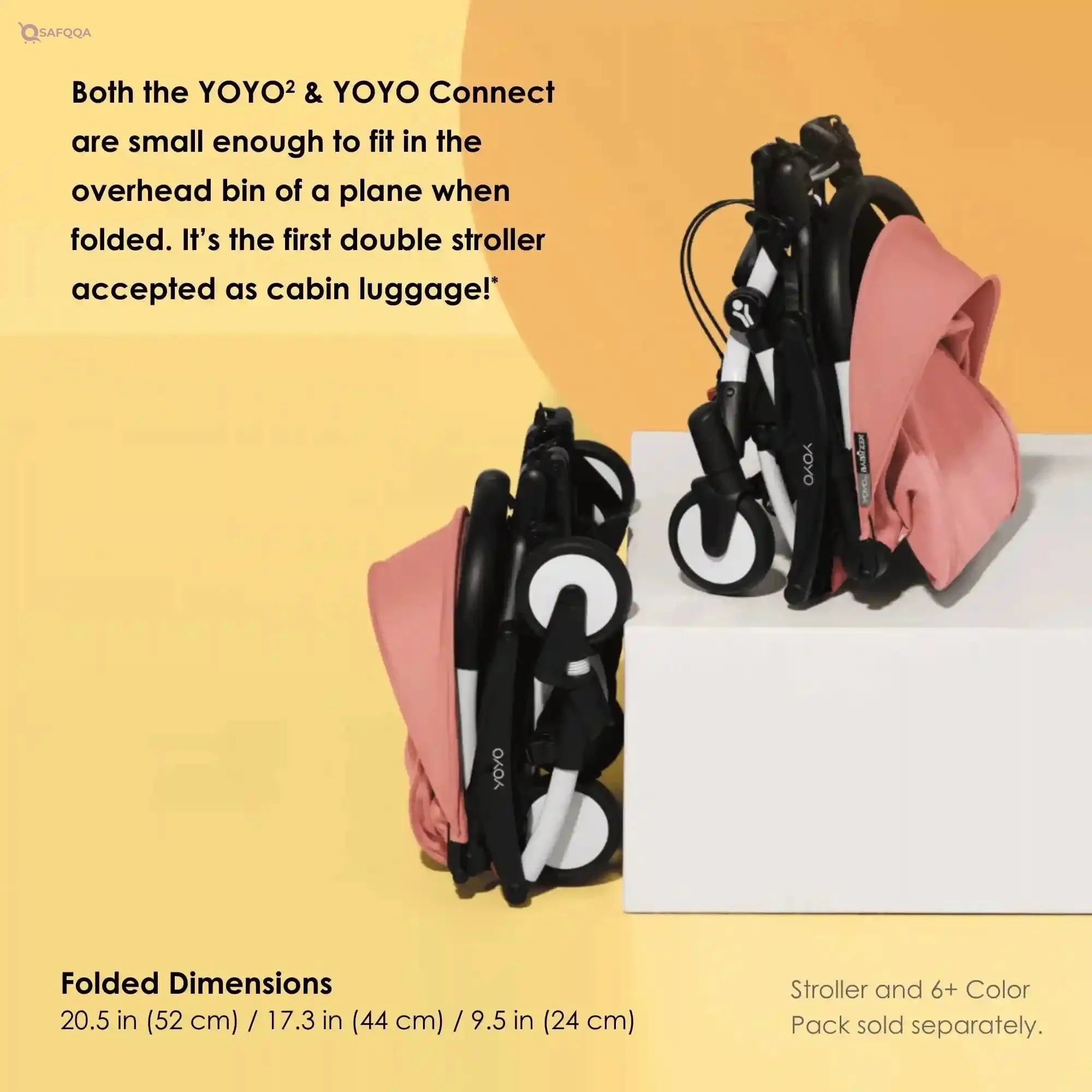 BABYZEN YOYO Connect – Double Stroller Extension for YOYO2 - Safqqa