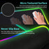 Tkoofn RGB Large Mouse Pad 800x300x3 mm, Colorful LED Light Keyboard Mat Game Playing Mouse Pad, Extended Large Desk Pad for PC Laptop 800 x 300 mm - Safqqa