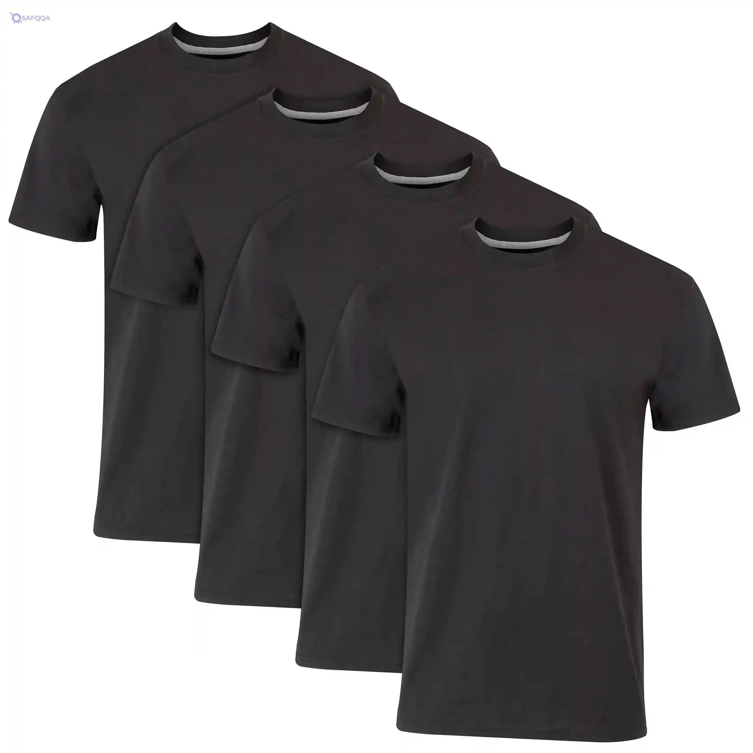 Hanes Undershirts For mens ( 4 pcs) Provides a comfortable fit for everyday wear - Safqqa