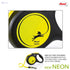 New Flexi Neon Strip for Dogs, 5 Meters, Yellow - Safqqa