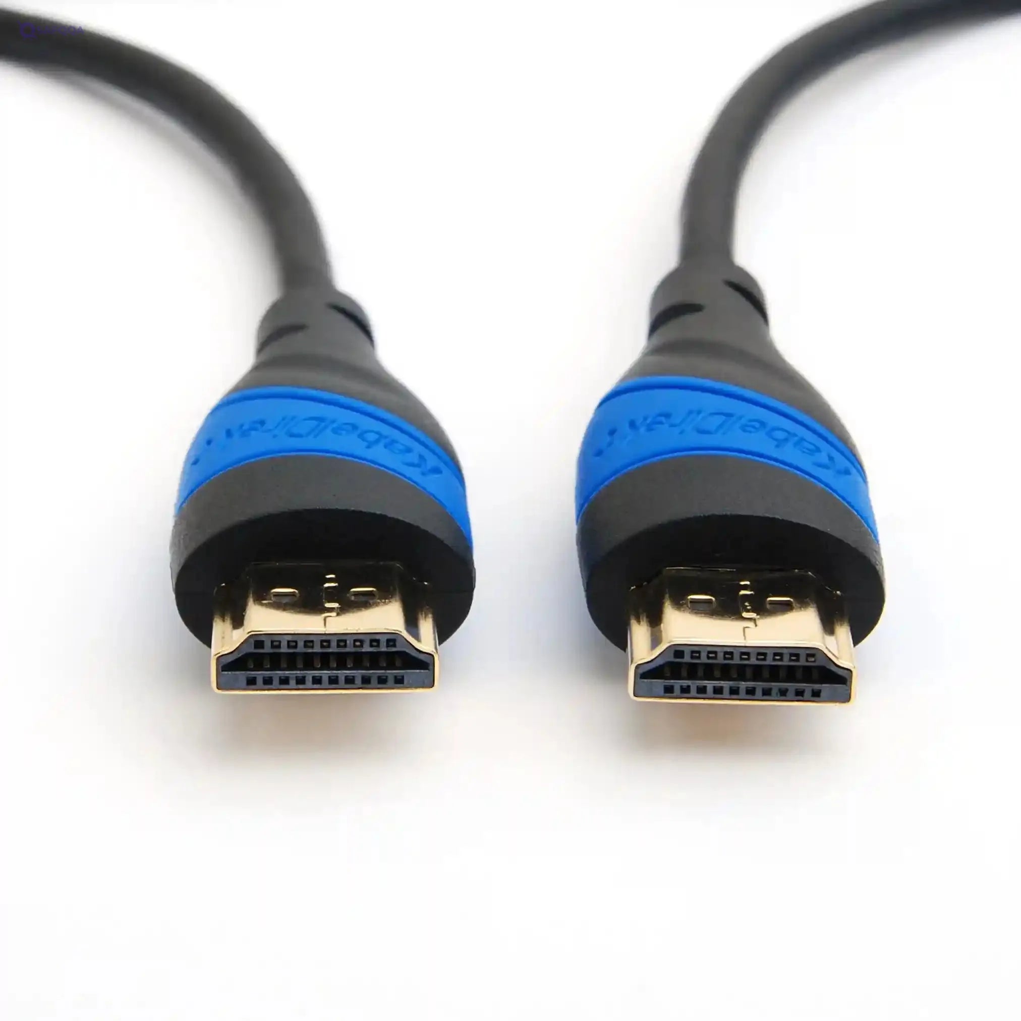 KabelDirekt 443 0.5m HDMI Cable 4K / Cord compatible with (HDMI 2.0a/b, 2.0, 1.4a, Cable, to HDMI, 4K@60HZ,1080p FullHD, UHD, Ultra HD, 3D, High Speed Ethernet, ARC, PS4, XBOX, HDTV) black - Safqqa
