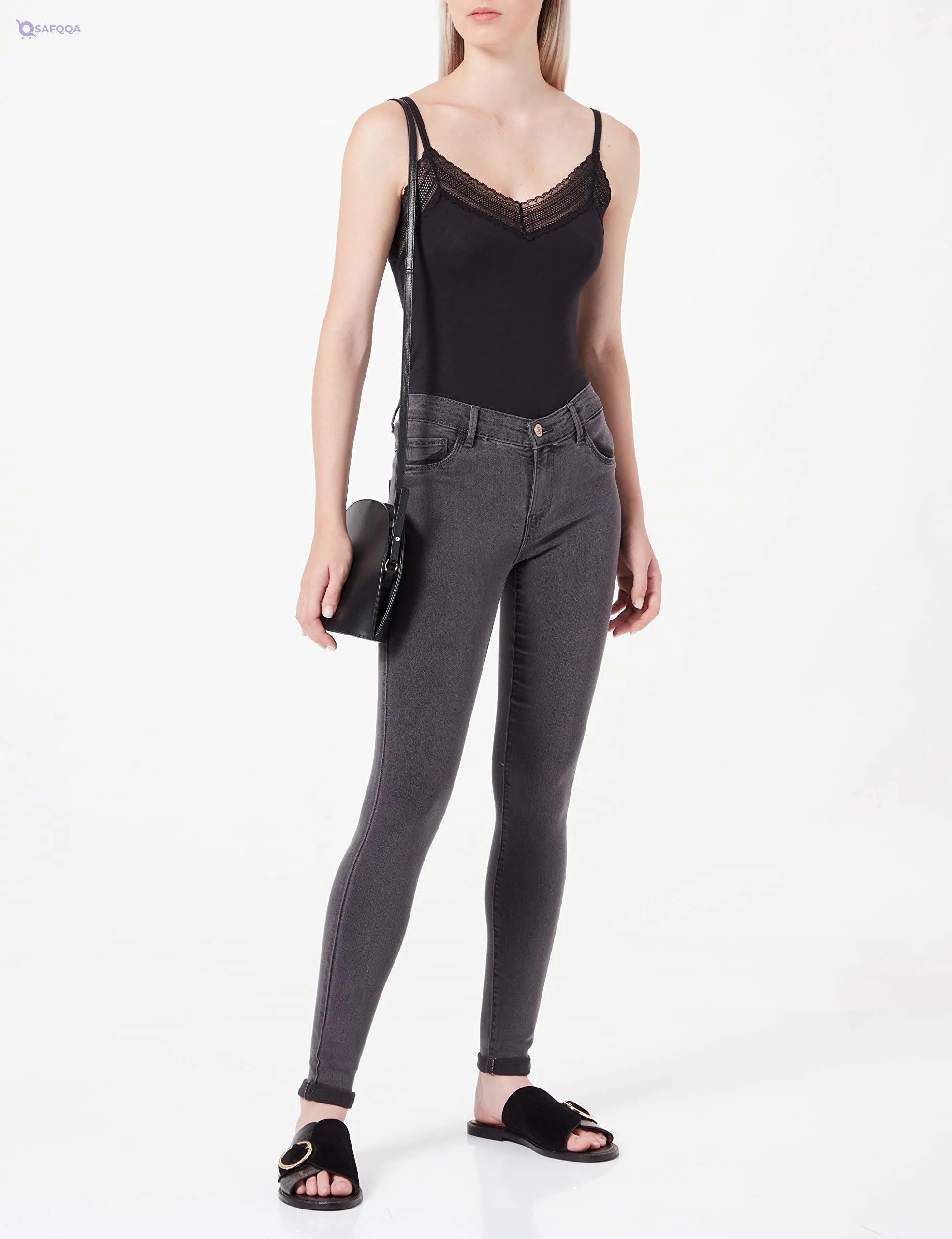 ONLY Women’s Onlrain Life Regular Skinny Jeans - Safqqa