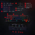 Redragon K530 Draconic 60% Compact Rgb Wireless Mechanical Keyboard, 61 Keys Tkl Designed 5.0 Bluetooth Gaming Keyboard With Brown Switches And 16.8 Million Rgb Lighting For Pc, Laptop, Cell Phone - Safqqa