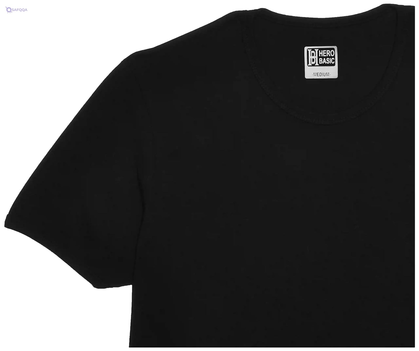 Hero Basic mens Set Of 4 - Round Neck t-Shirts + Free Boxer Underwear (pack of 5) - Safqqa