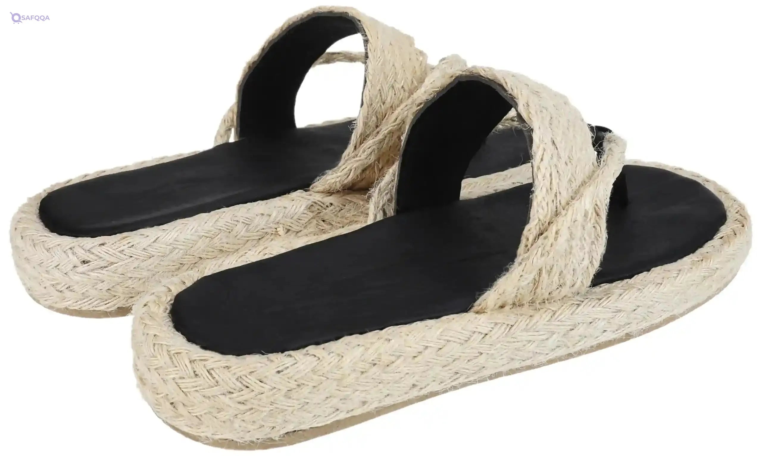 OX womens OX Straw Flip Flops For Women OX1030 Flip-Flop - Safqqa Egypt