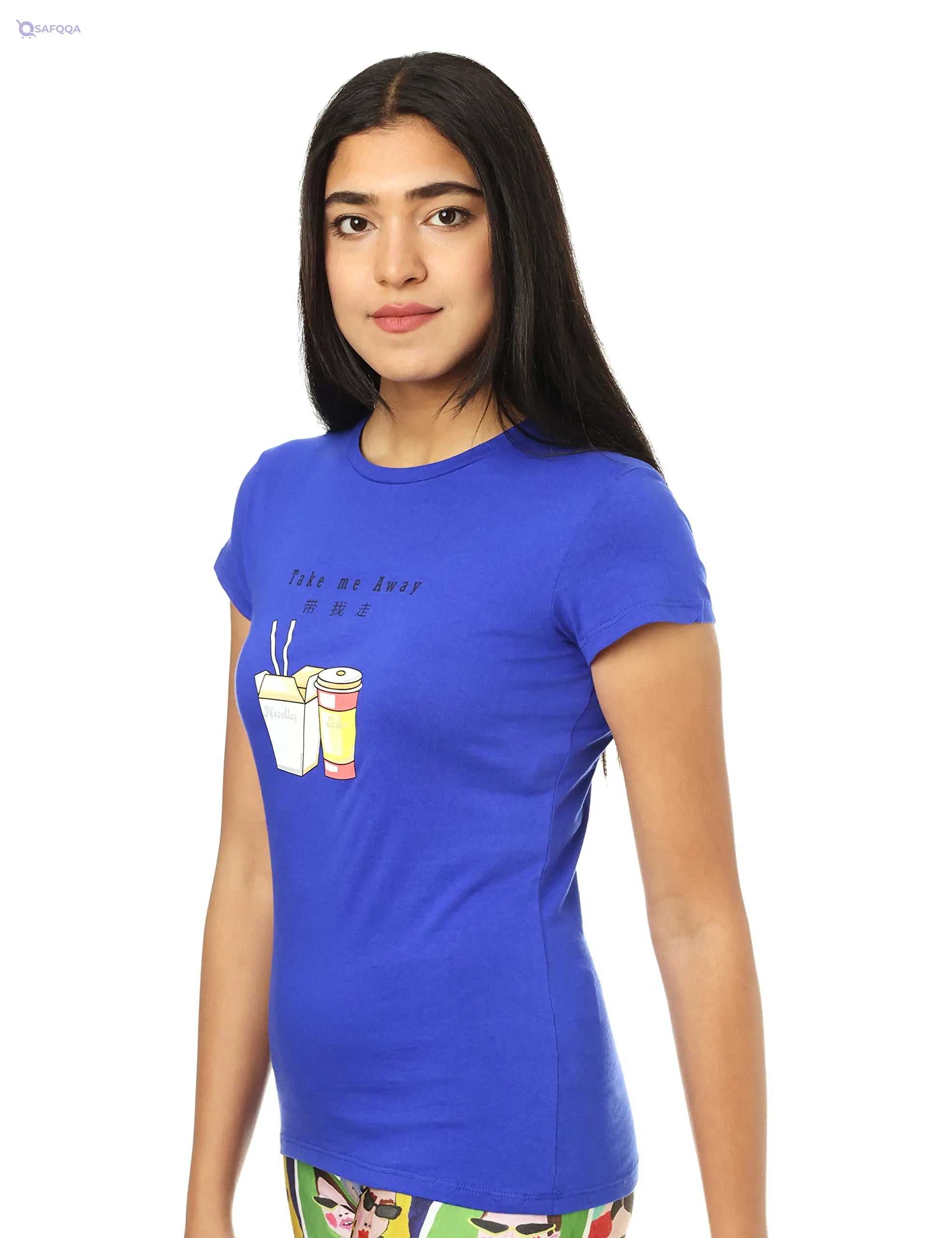 Splash T-Shirts For Women Simple and stylish design - Safqqa