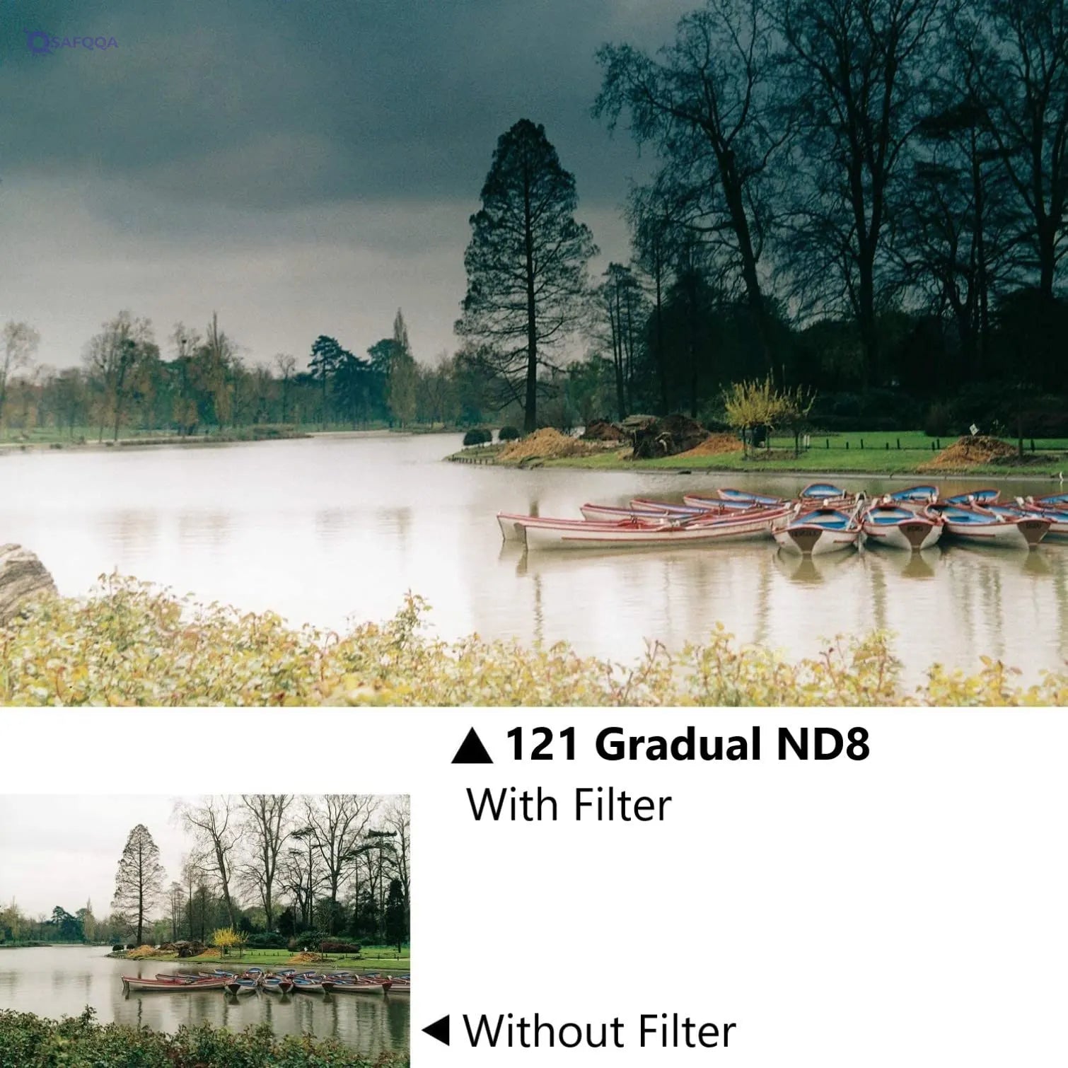 Cokin Expert ND Creative Kit – Includes M (P) Filter Holder, ND & GND Filters, 4 Adapter Rings - Safqqa