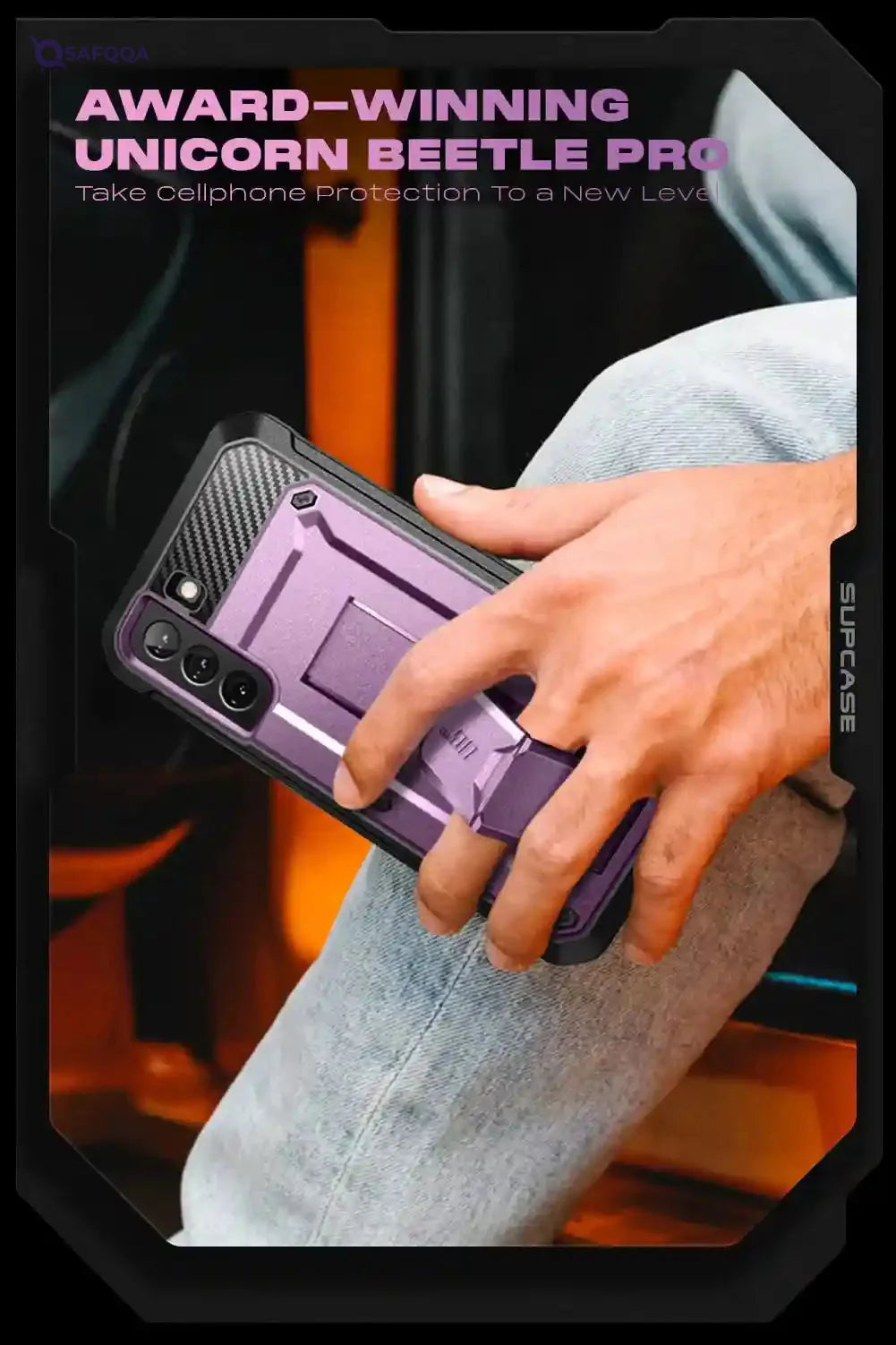 Supcase Unicorn Beetle Pro Case for Samsung Galaxy S22 5G - Safqqa