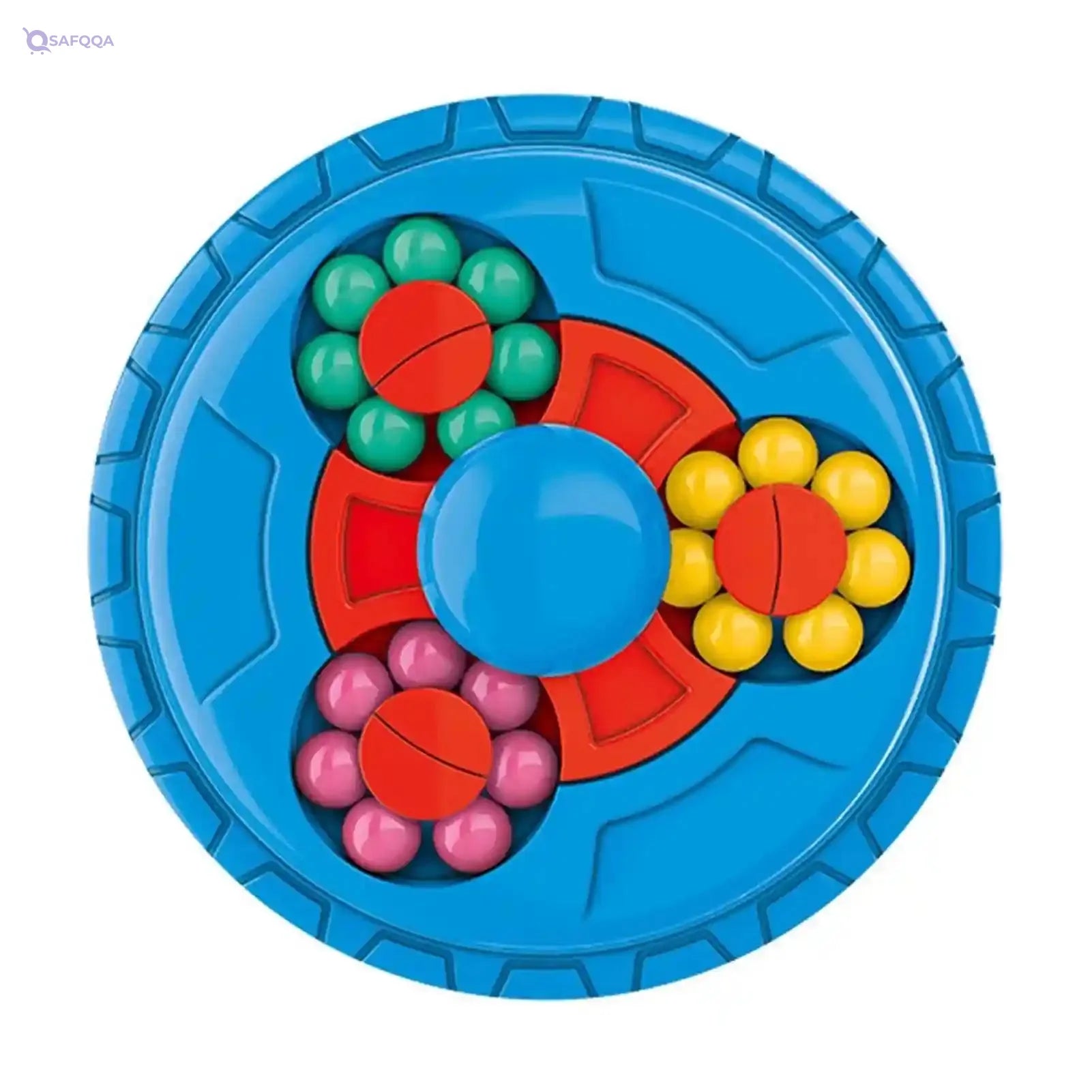 BAHELS Magic Bean Puzzle Toy, Rotating Creative Magic Bean Cube Gyroscope, Fingertip Toys for 7 Year boy toys, girl toys, birthday gift, Christmas gift, growth, fun, for kids. - Safqqa