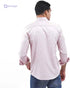 White Rabbit Patterned Classic Collar Full Sleeves Shirt for Men's - Safqqa Egypt