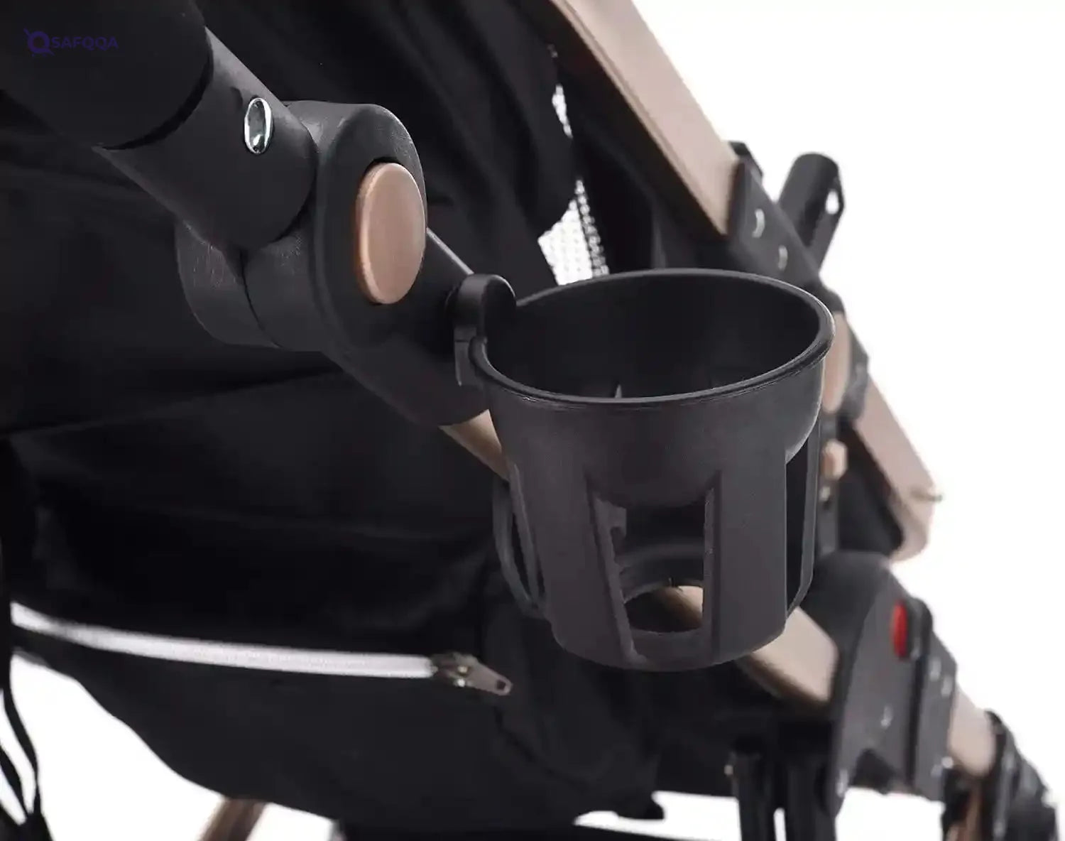 Teknum 3 in 1 Pram stroller - Black - Damage box - Safqqa Egypt