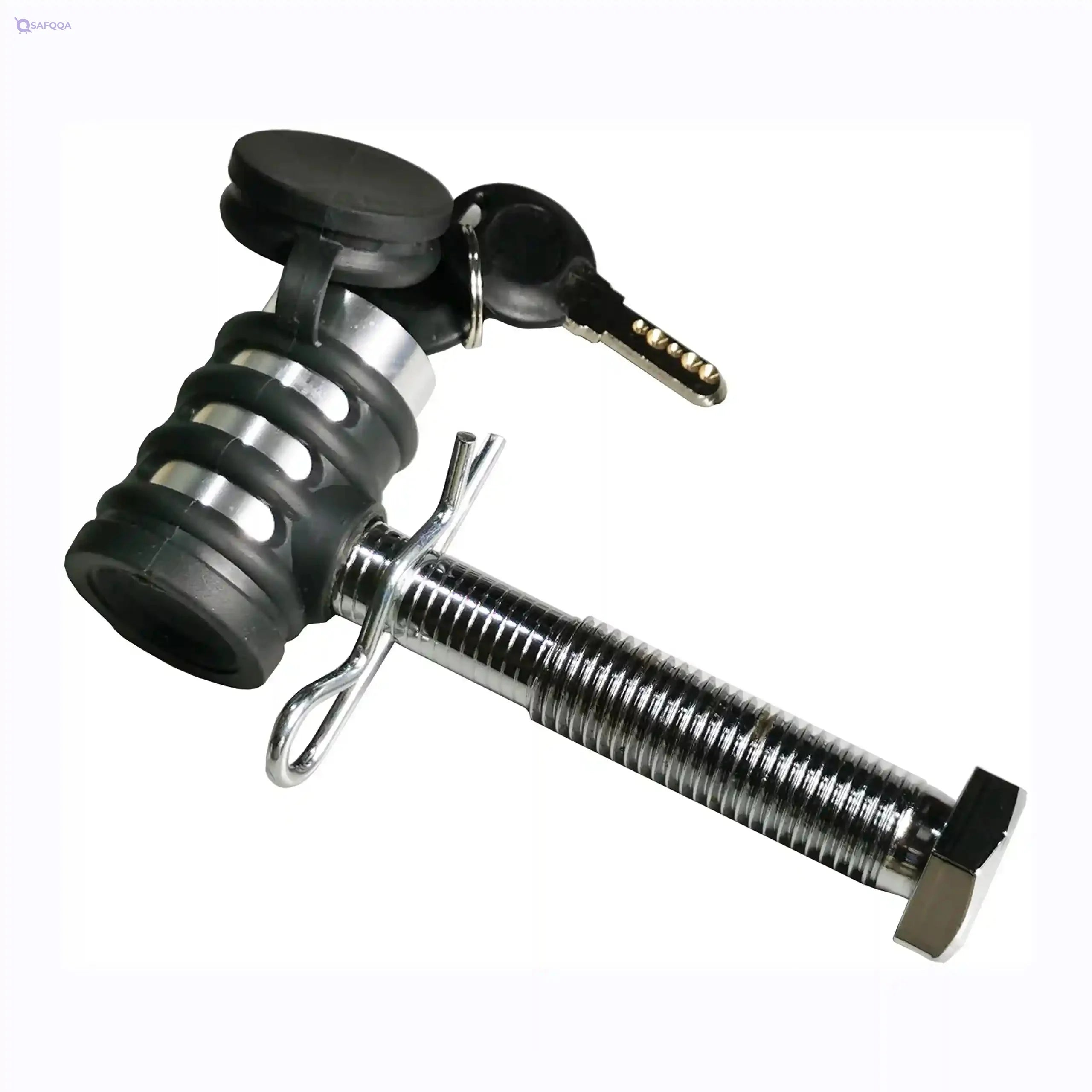 **MaxxHaul 50376 Threaded Hitch Locking Pin – Compatible with MaxxHaul 70210, 50250 & 50606 Bike Racks, M16 Thread for 2" Receivers (≤3.3" Wide)** - Safqqa Egypt