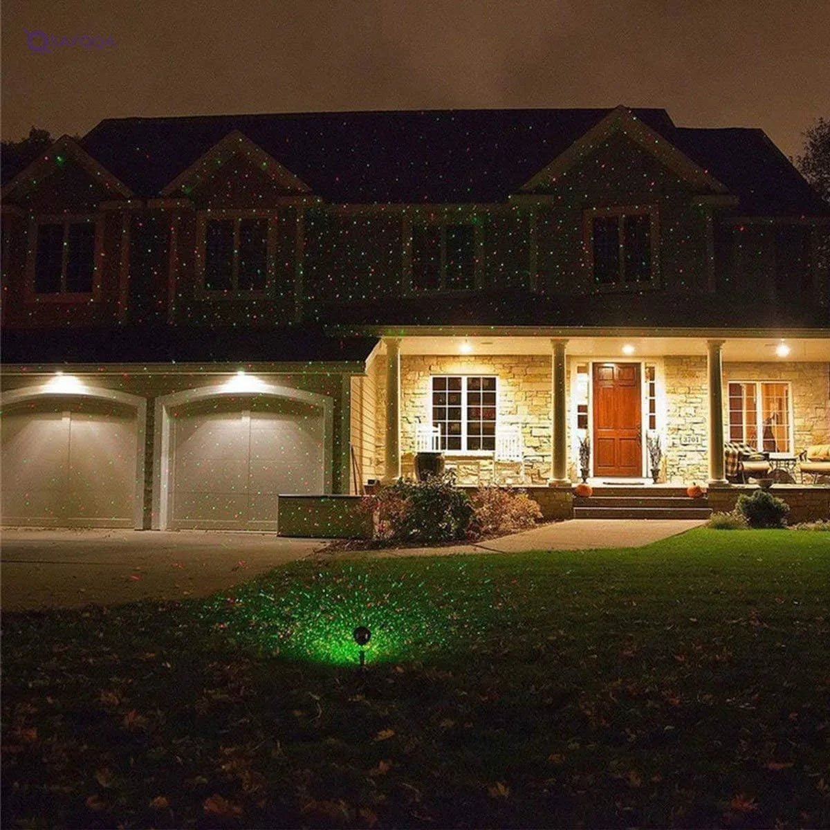 Star Shower Laser Projector – Magical Starry Night Light - Safqqa