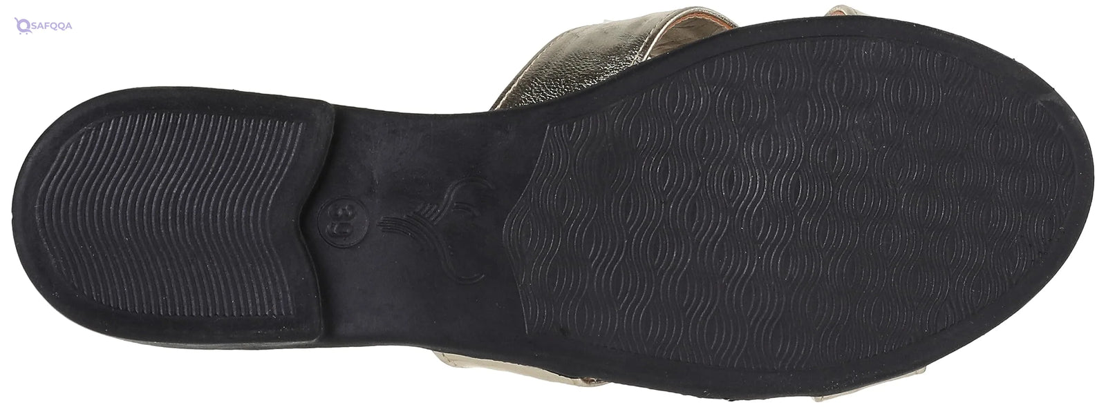 SWAY Slippers For Womens Gold Soft cushioned footbed for added comfort - Safqqa