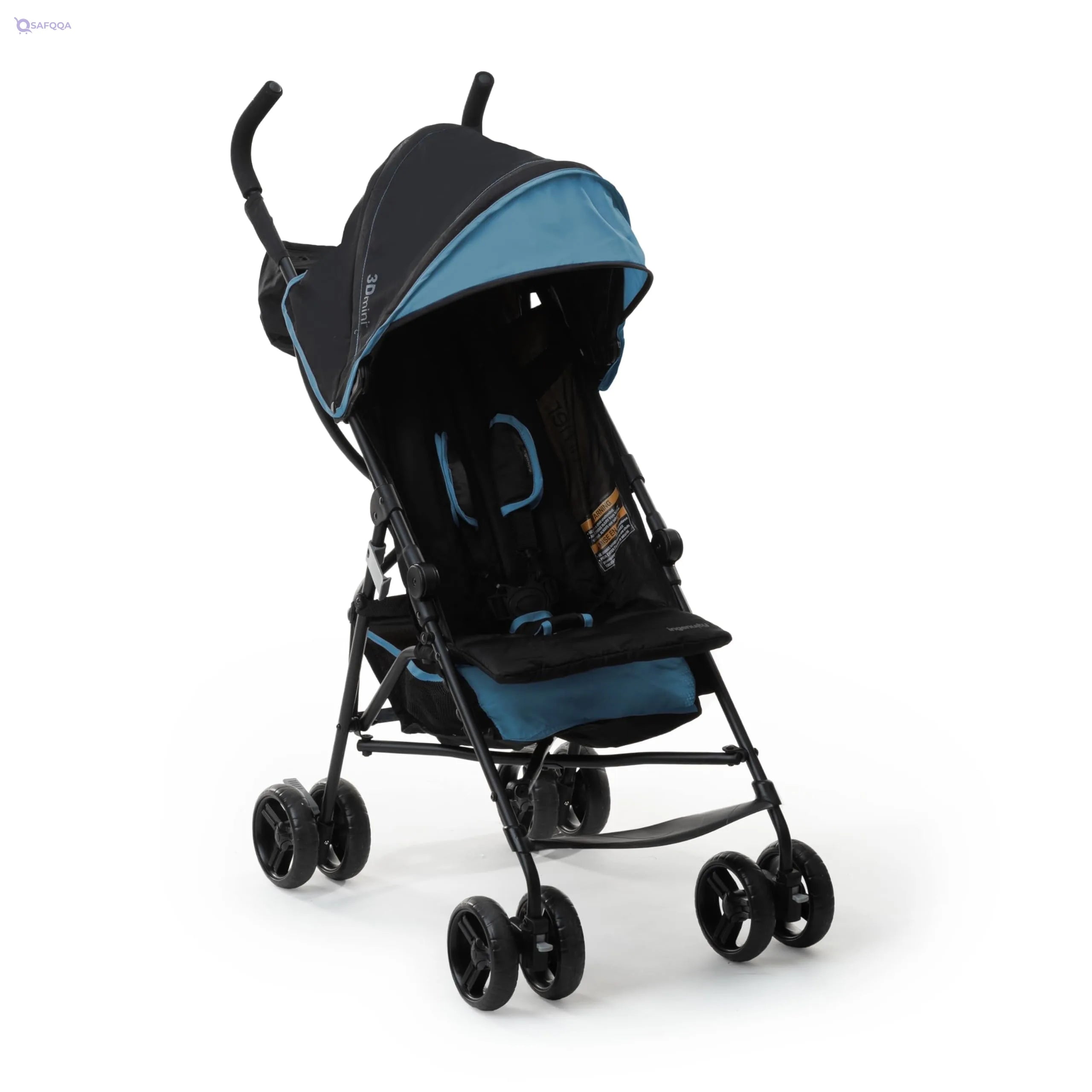 Ingenuity 3D mini Convenience Stroller (Blue/Black) - Safqqa