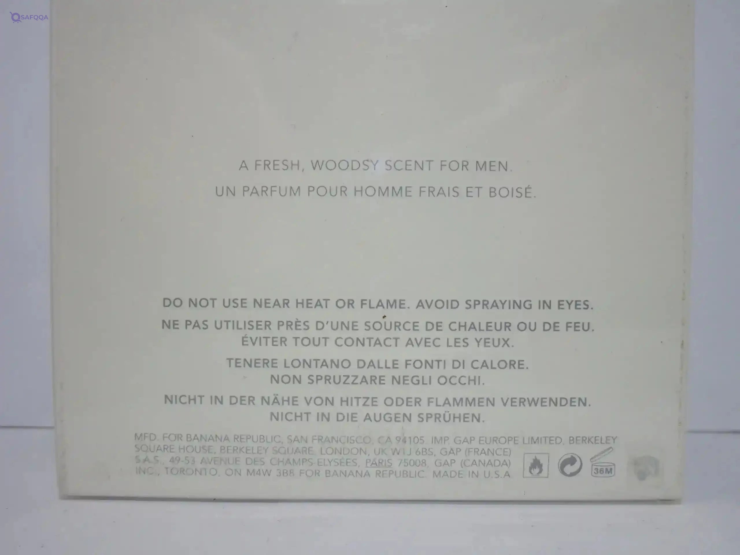 BANANA REPUBLIC (M) EDT 125ML - Safqqa Egypt