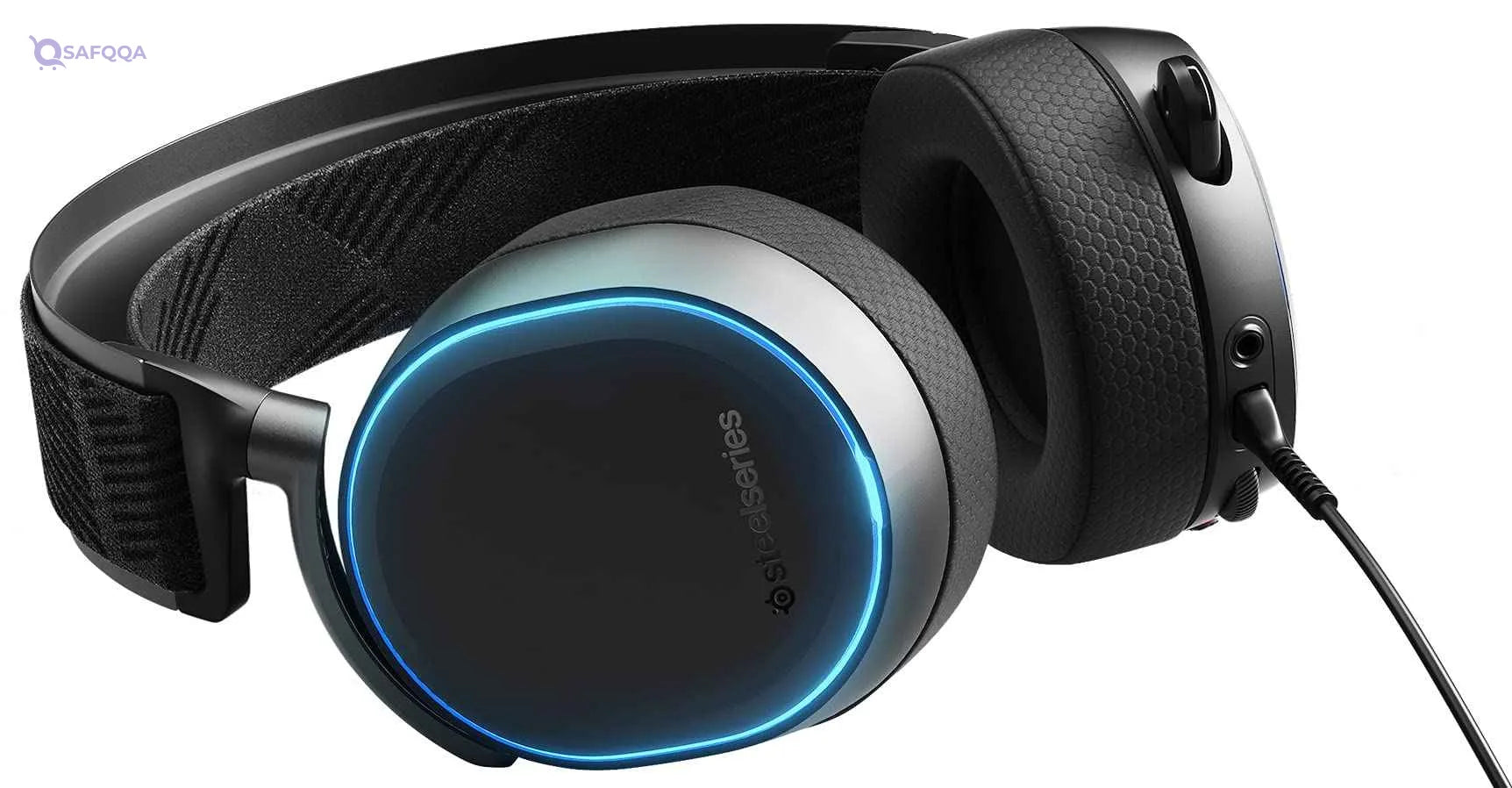 SteelSeries - Gaming Headset - Hi-Res Speaker Drivers - DTS Headphone:X v2.0 Surround - Black - Safqqa