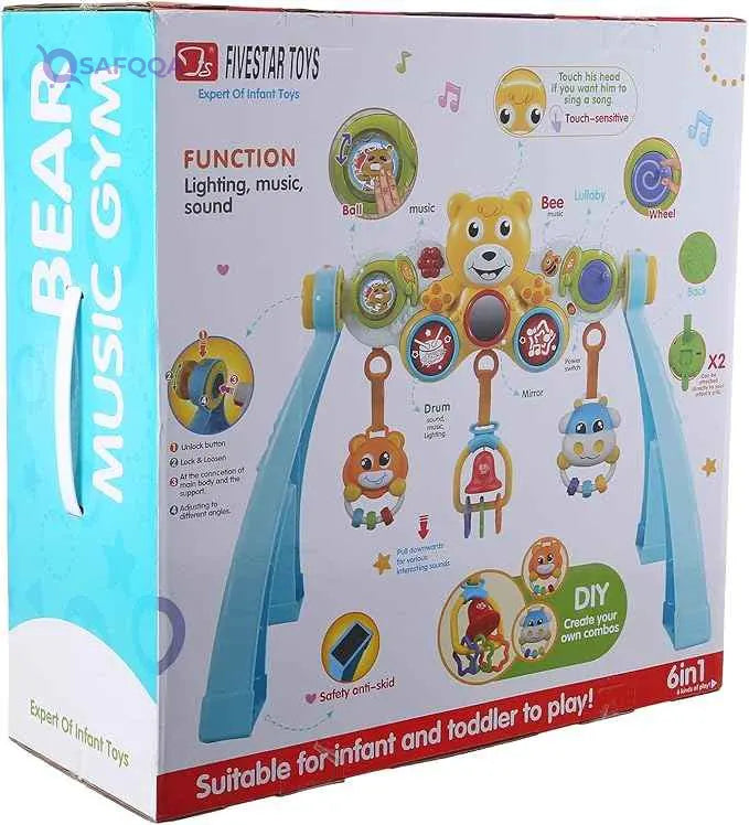 Five Star 6-in-1 Baby Gym with Rattles - Safqqa Egypt