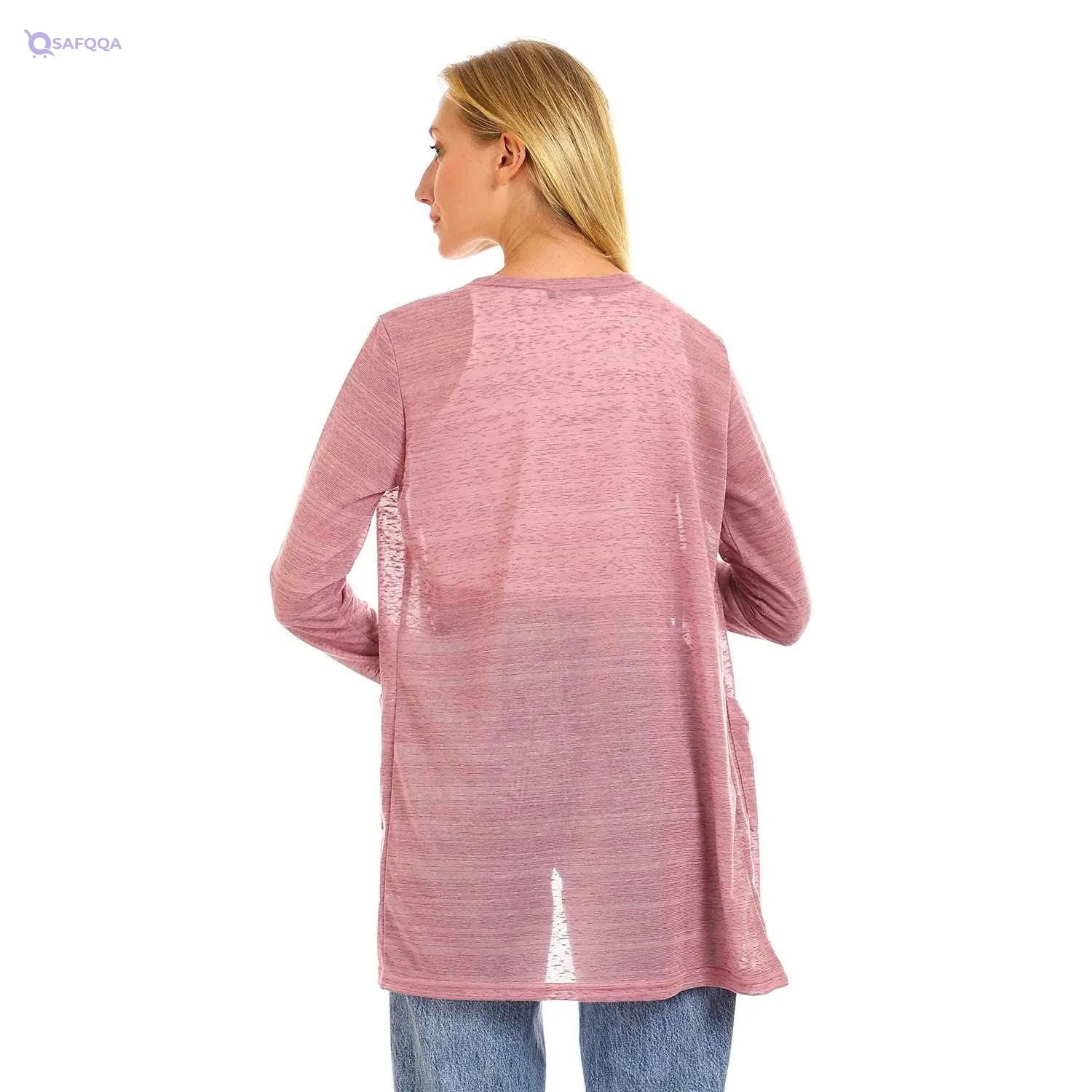 Jamila Women Side Pockets Short Cardigan Sweater - Safqqa Egypt