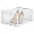 Kuject X-Large Shoe Storage Boxes – Clear Plastic, 12 Pack - Safqqa