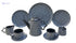 Mazaj Porcelain Tea Set 24 Pcs – Tart Design - Safqqa