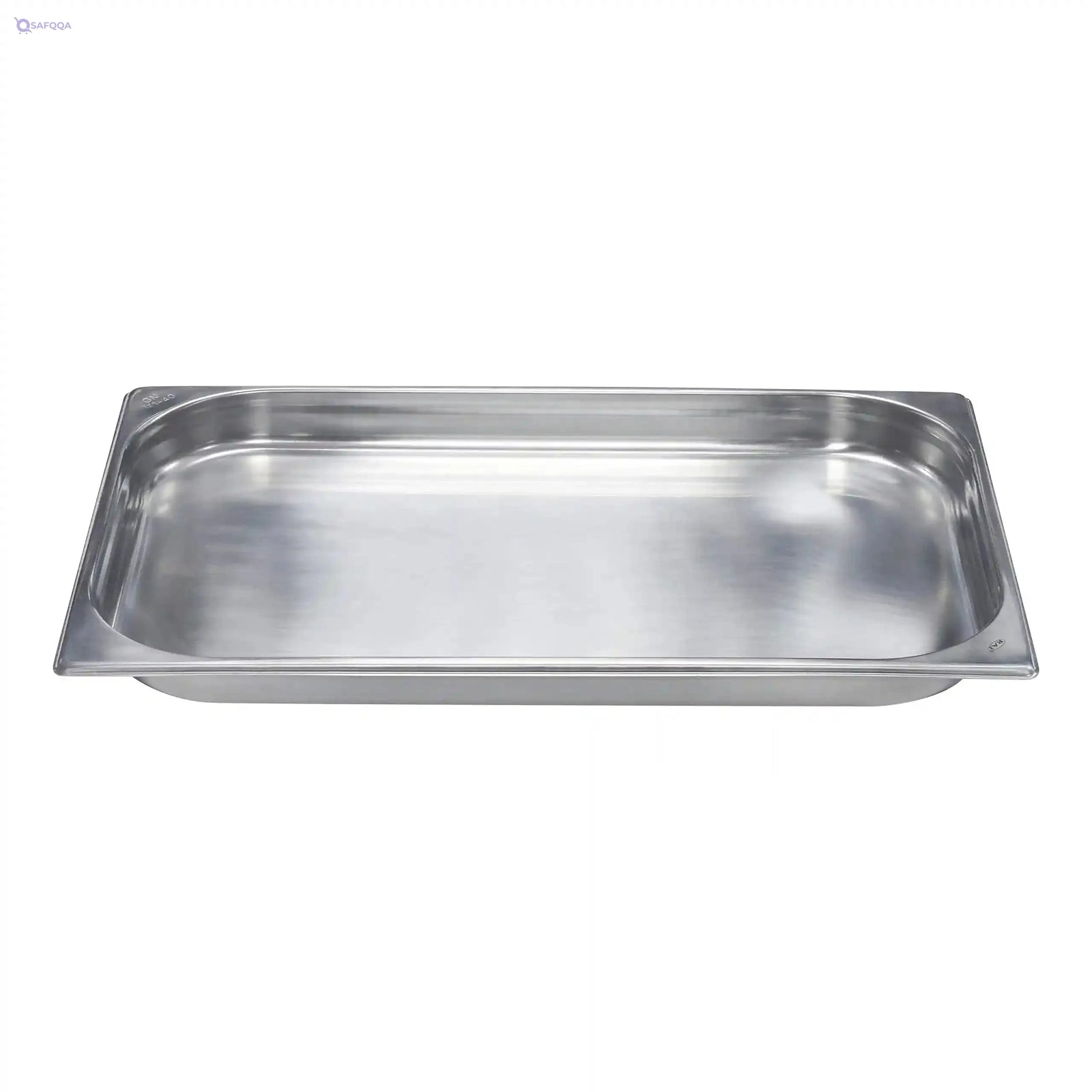 Raj Steel GN Pan, Silver 530X325X40 MM, CS5701 - Gastronorm Pan, Catering Pan, Food Warmer Pan, Food Storage Container - Safqqa