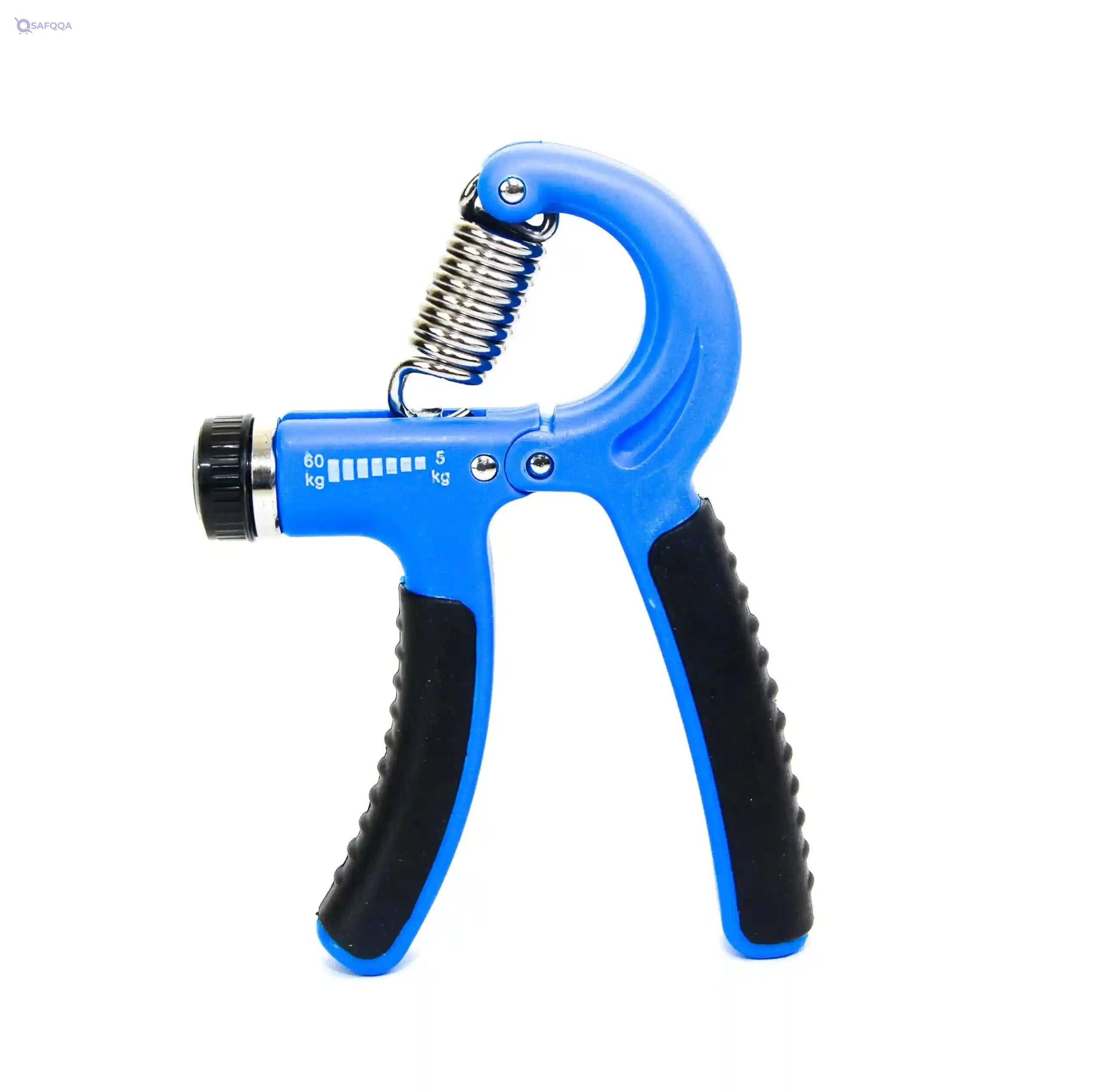 Q4 Life Hand grip strengthener, adjustable resistance hand grip for exercises with counter - Blue - Safqqa Egypt