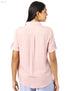 Splash Chest Pockets Roll-Up Sleeves Shirt for Women - Safqqa Egypt