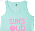 U Athleisure Letter-Printed Scoop-Neck Tank Top with Back CUt-OUt For Women - Safqqa Egypt