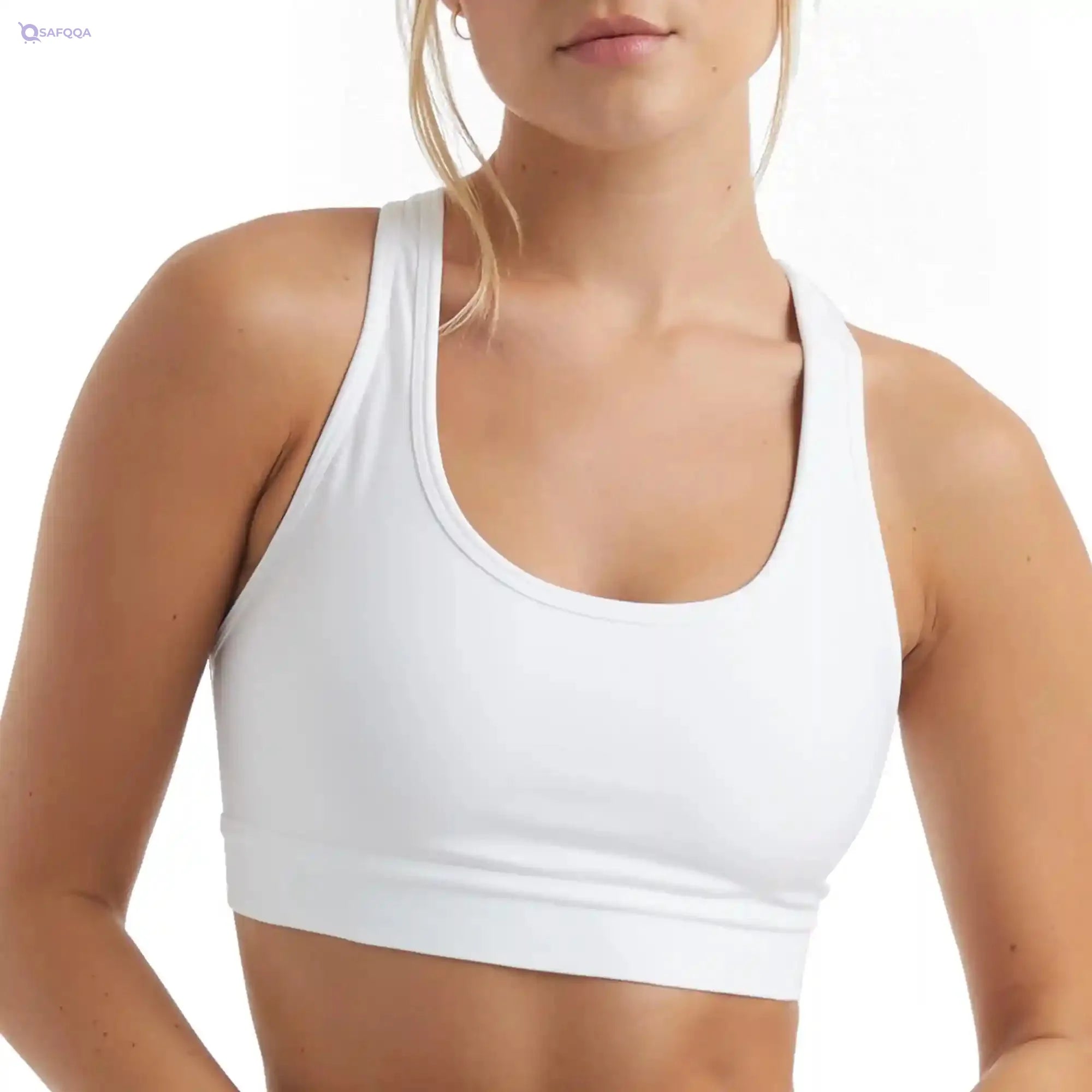 Hanes Women’s Compression Racerback Sports Bra - Safqqa