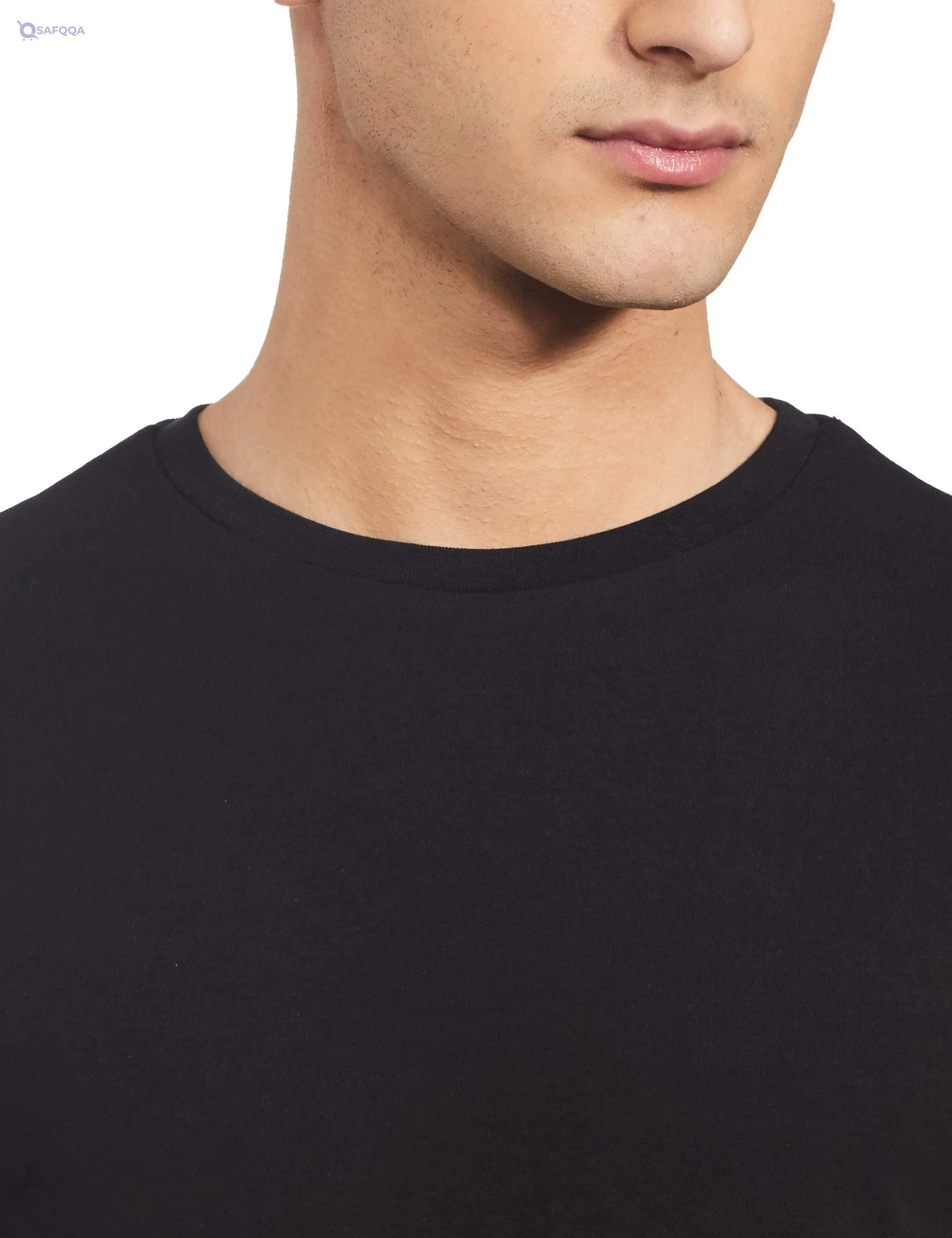 Symbol Men’s Classic Solid Regular Fit T-Shirt - Safqqa