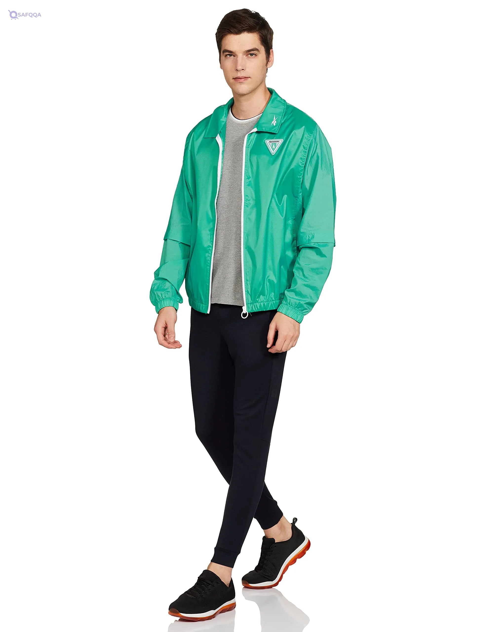 Reebok Men's MYT Woven Lightweight Jacket - Safqqa