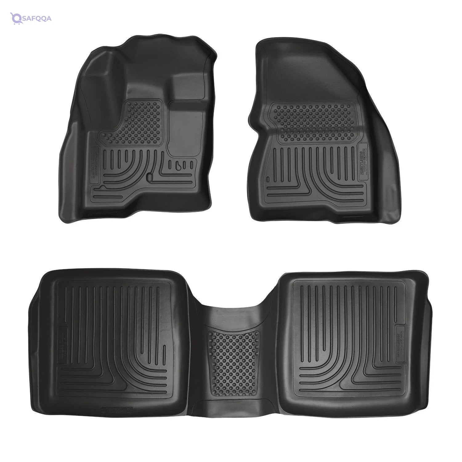 Husky Liners WeatherBeater Series – Front & 2nd Seat Floor Liners - Safqqa