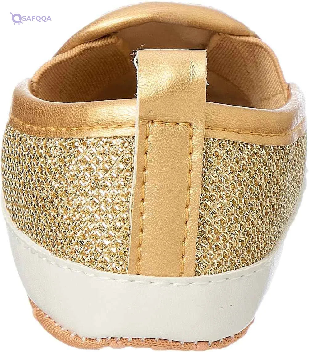 Mix & Max Faux Leather Elastic Side Panel Slip on Shoes for Girls - Safqqa Egypt