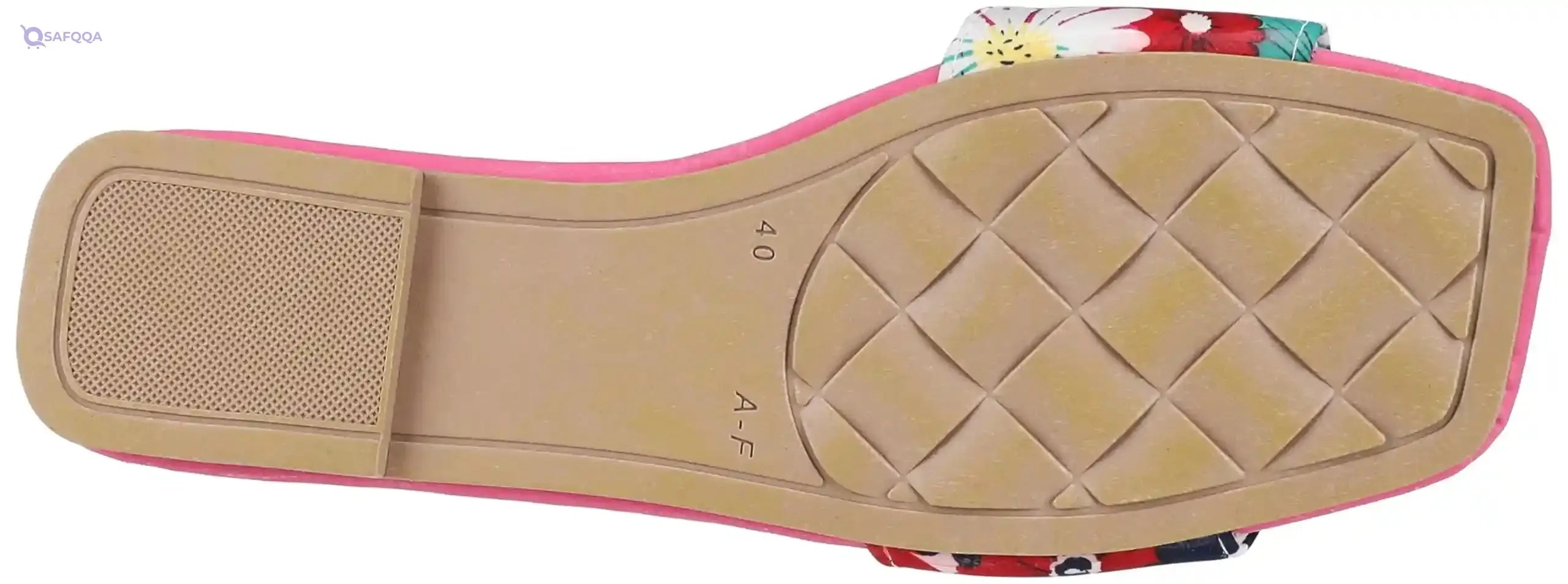 OX womens OX Faux Leather Slides For Women OX1026 Flip-Flop - Safqqa Egypt