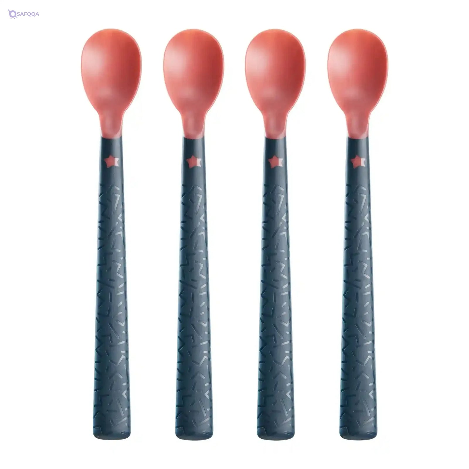 Tommee Tippee Weaning Spoons, for babies 4 months and older, 4-pack. - Safqqa