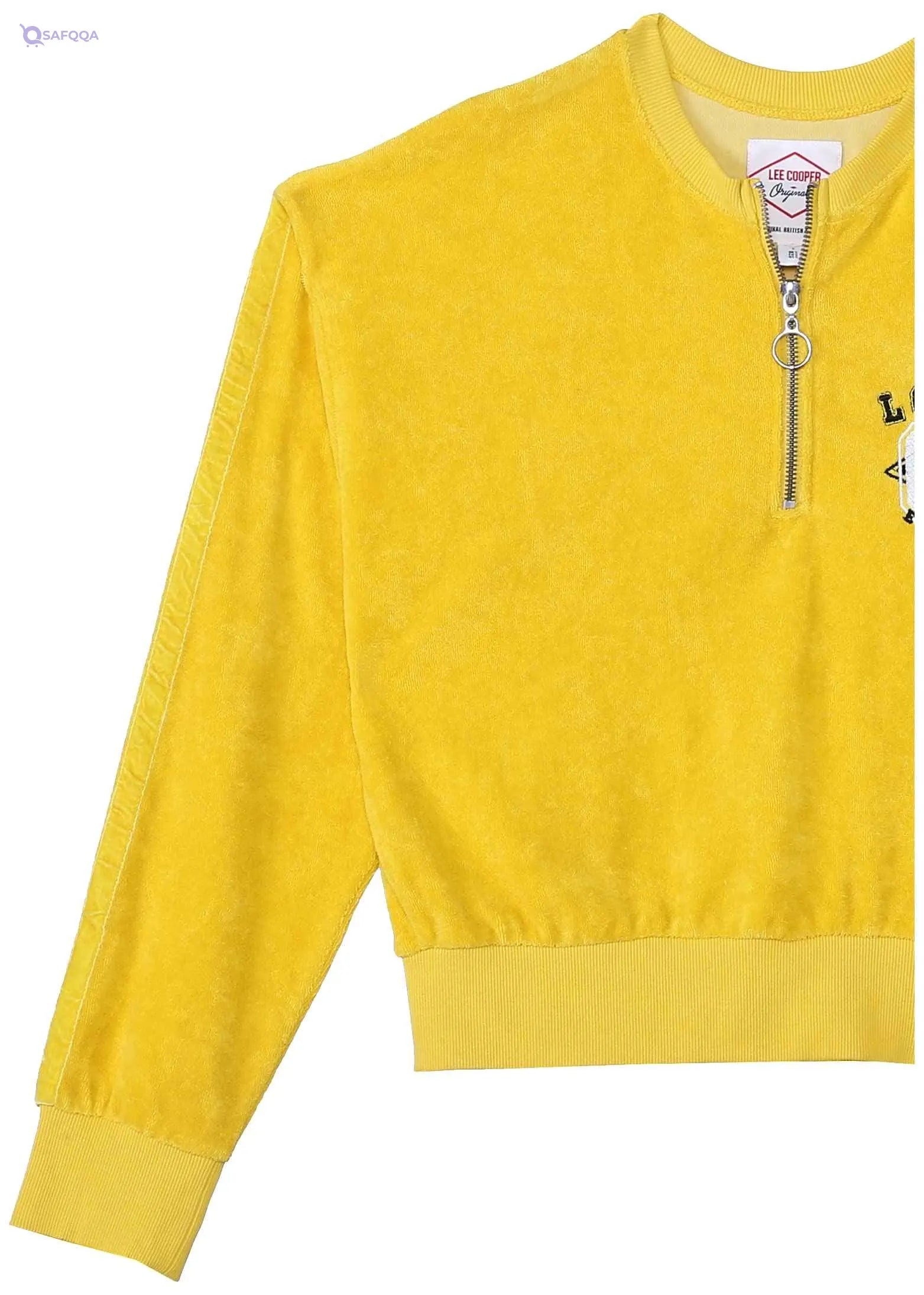 Lee Cooper Regular Sweatshirts With Half Zipper For Women,Durable Lee Cooper quality suitable for frequent use. - Safqqa