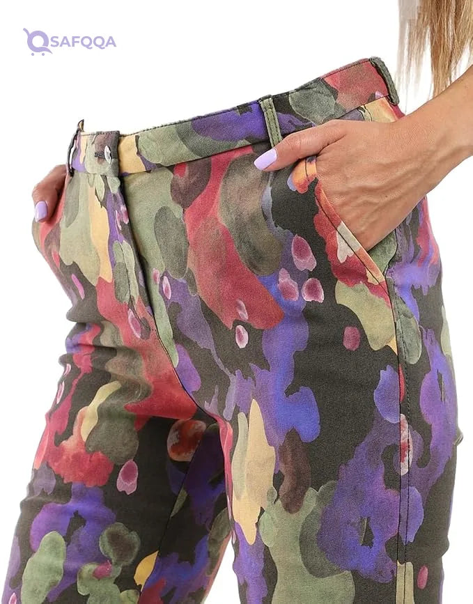 ESLA Women’s Printed Pants - Safqqa