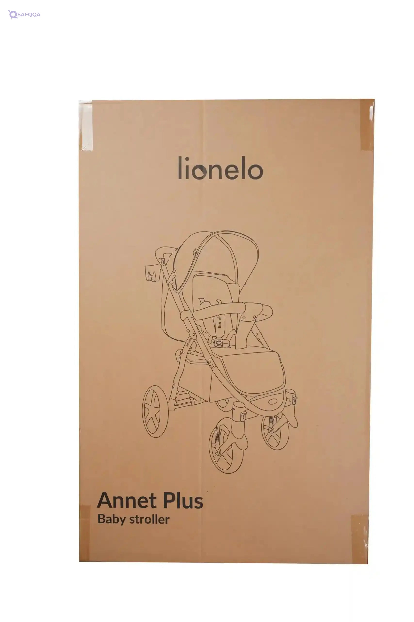 Lionelo Annet Plus Baby Stroller – 22kg, Reclining Seat & Accessories - Safqqa
