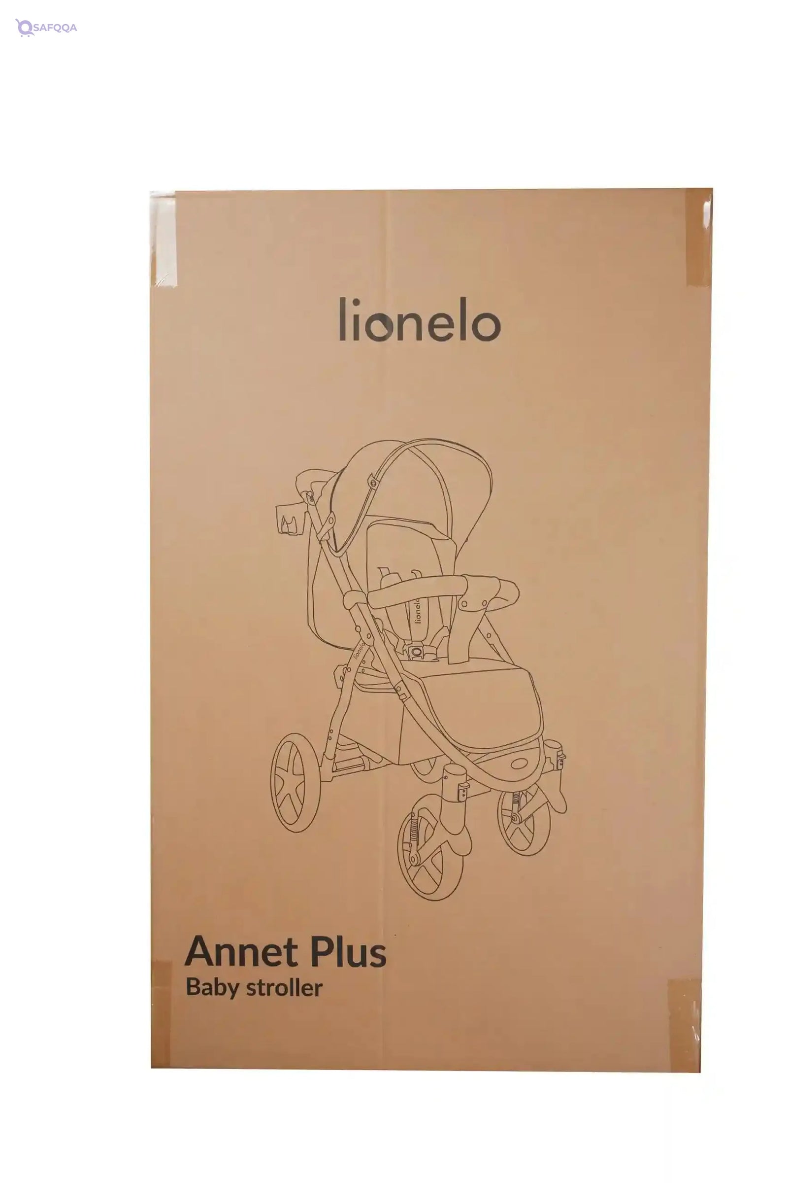 Lionelo Annet Plus Baby Stroller – 22kg, Reclining Seat & Accessories - Safqqa