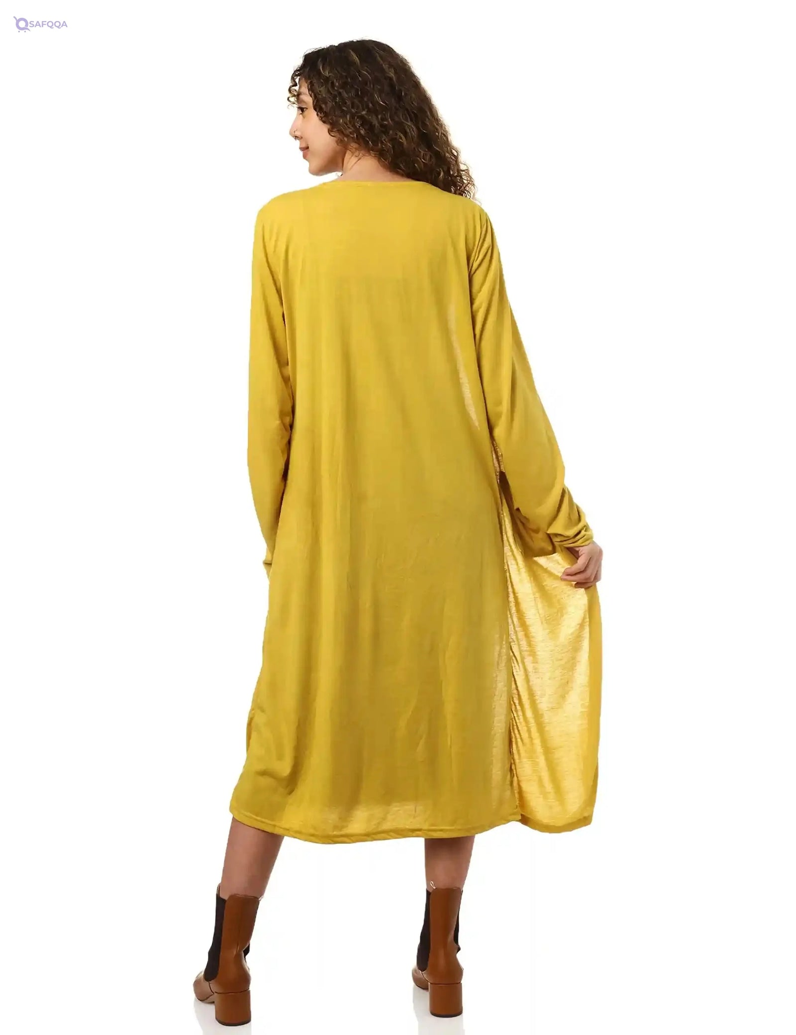 Jamila Women long cardigan SWEATER - Safqqa Egypt
