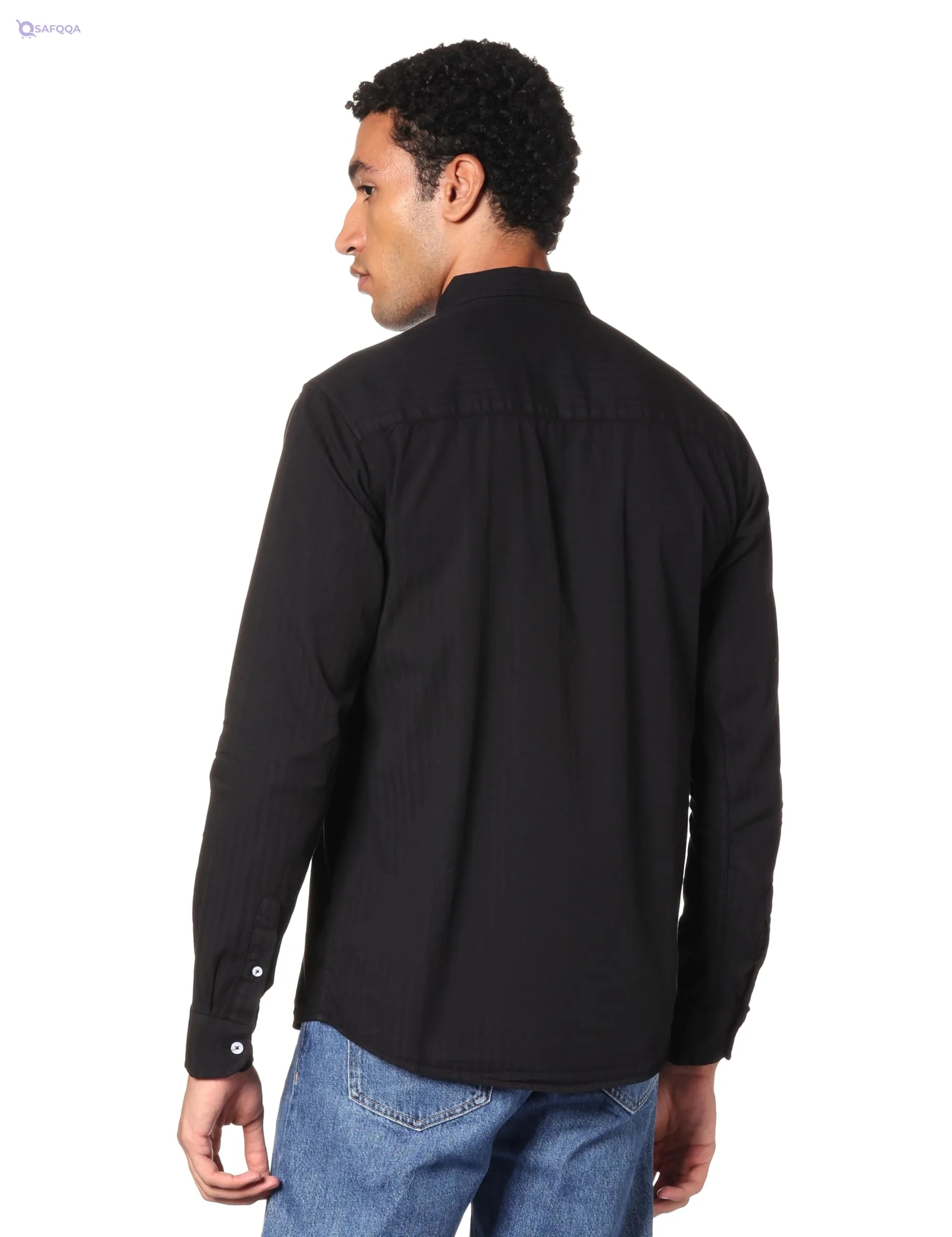 FIRE WOOD shirt For  Mens Modern and comfortable fit - Safqqa