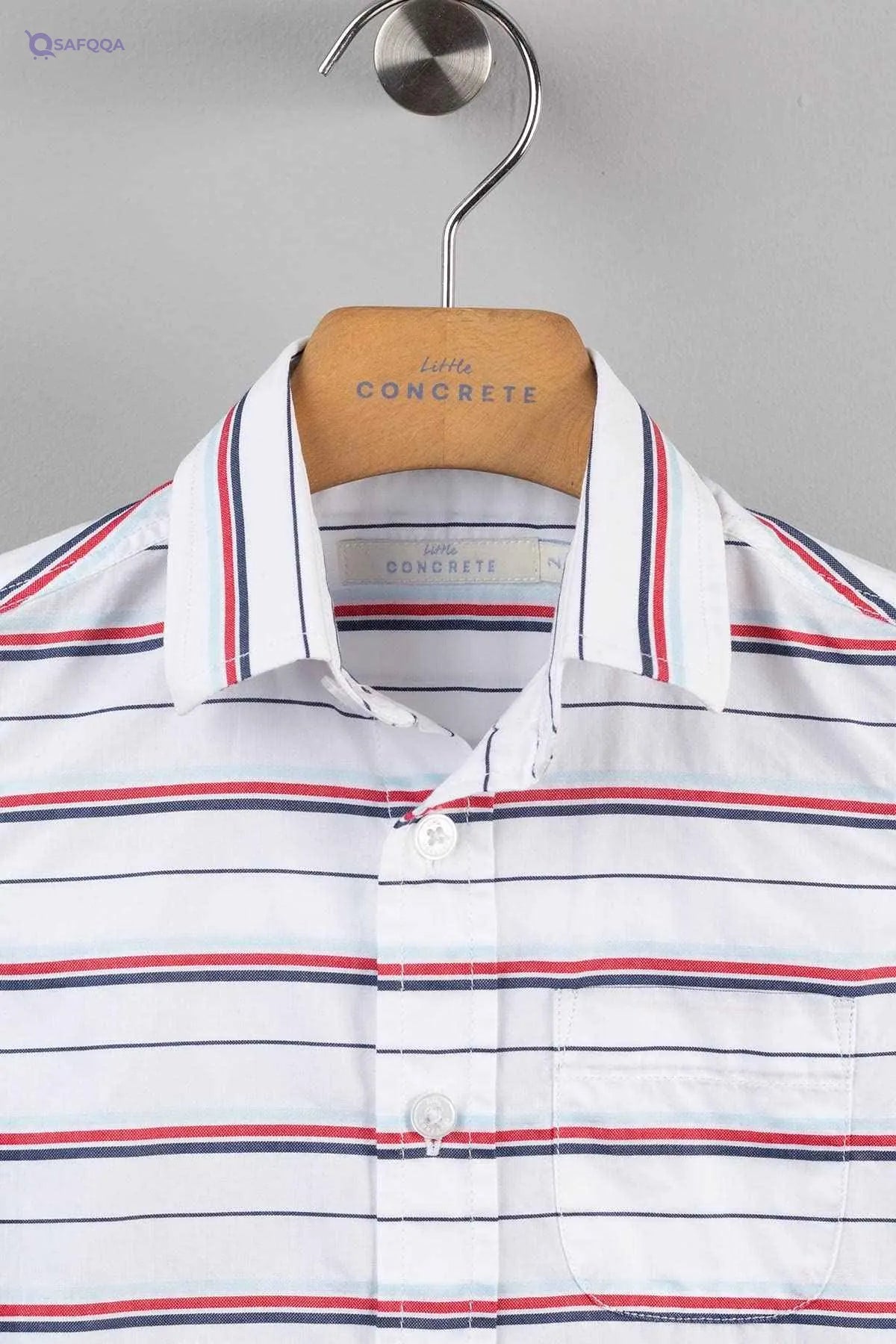 Concrete Boys Striped Shirt - Safqqa Egypt