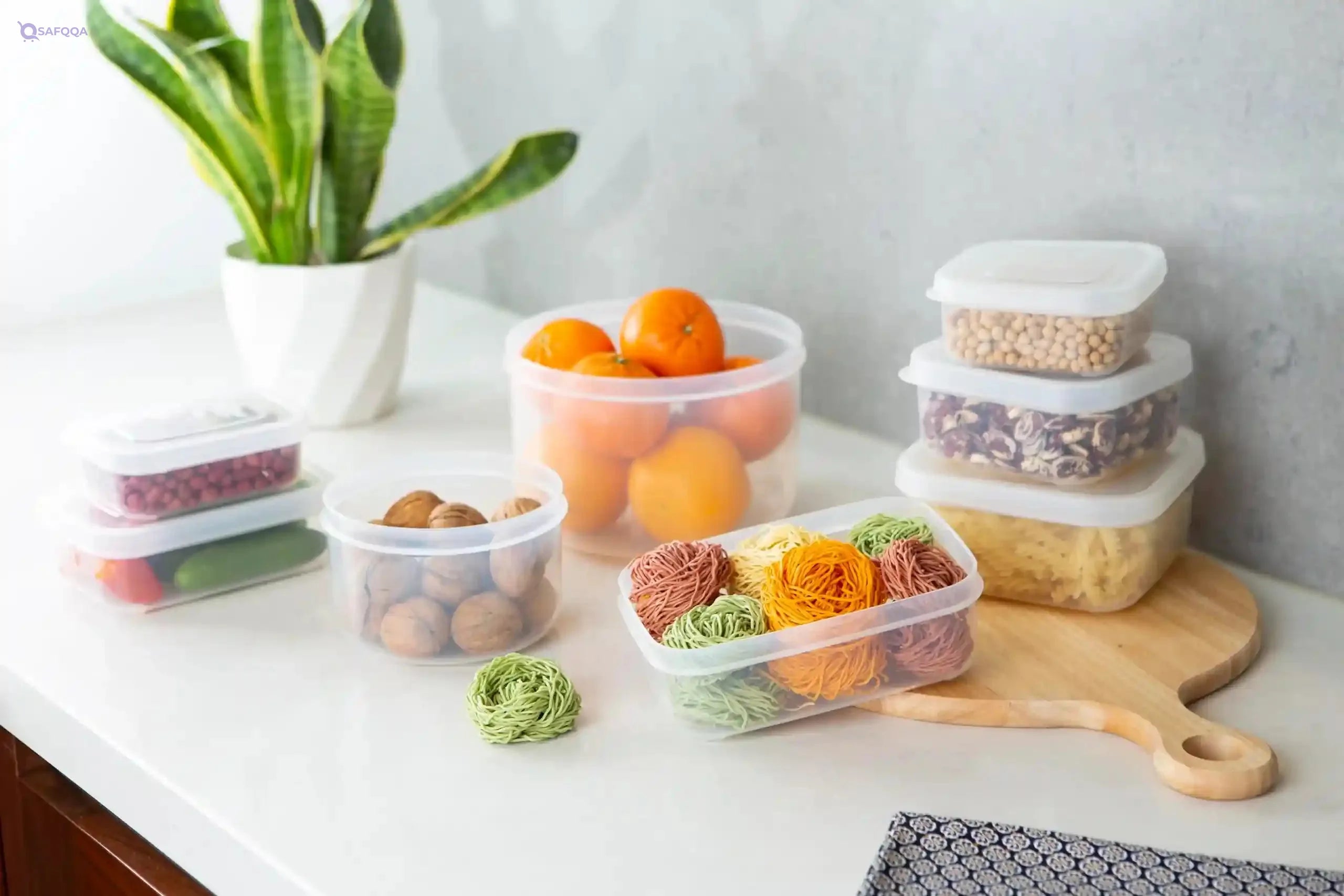 Inochi 3-Piece Food Storage Container Set – 500/1000/2000ML - Safqqa