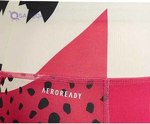 adidas GV2046 G AR GR Tight Leggings Wonder White/Team Real Magenta/Black - Safqqa