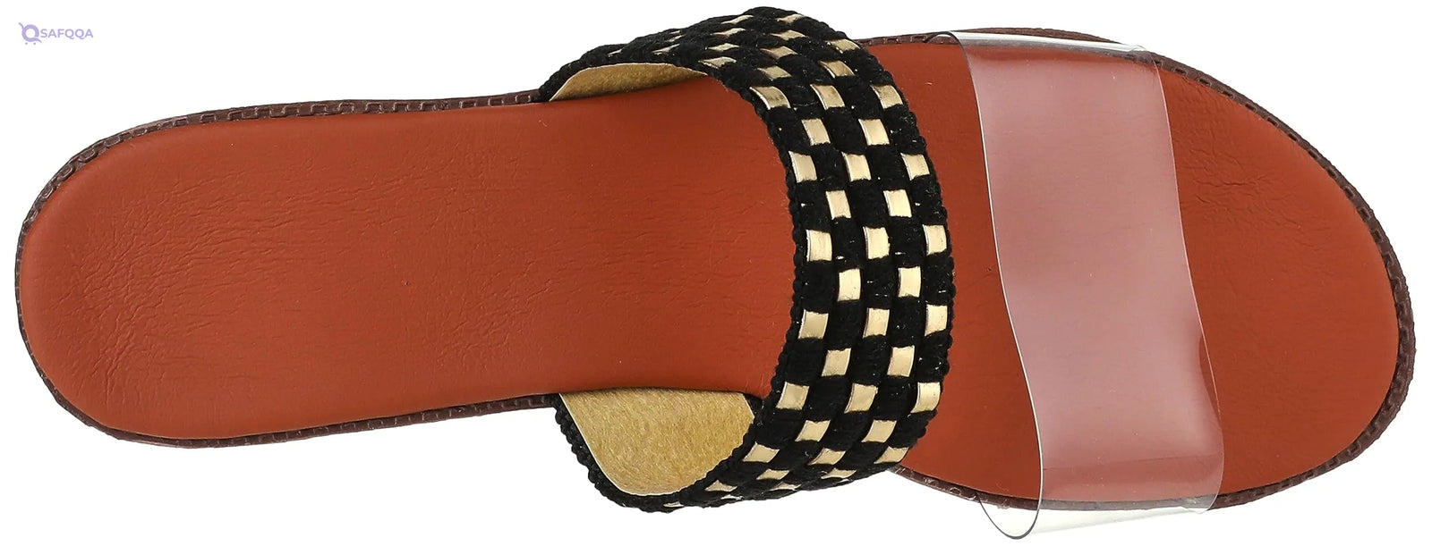 SWAY Flat  Slide Slipper For Women ,Open flat slide design for easy slip-on and removal. - Safqqa