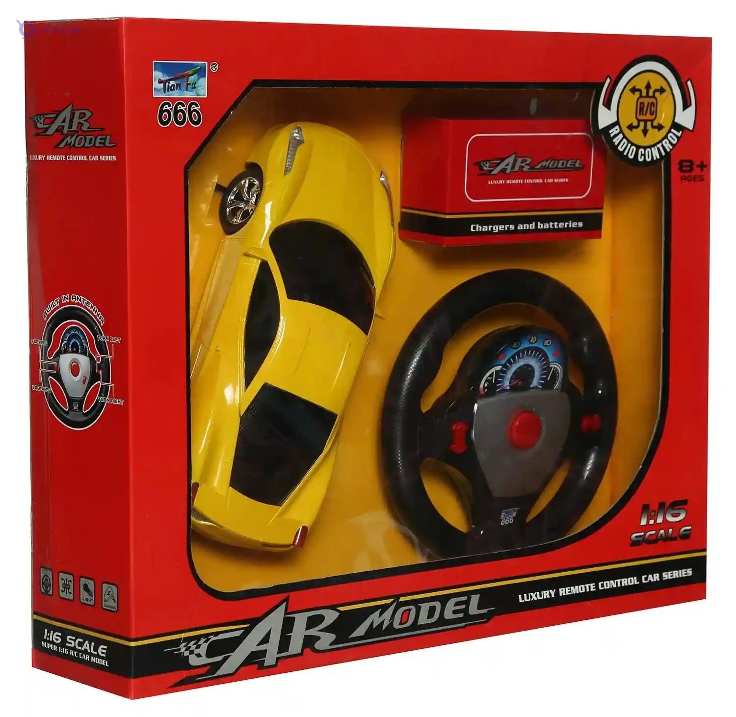 Scale 1:16 Scale Car with Remote Control - Safqqa Egypt
