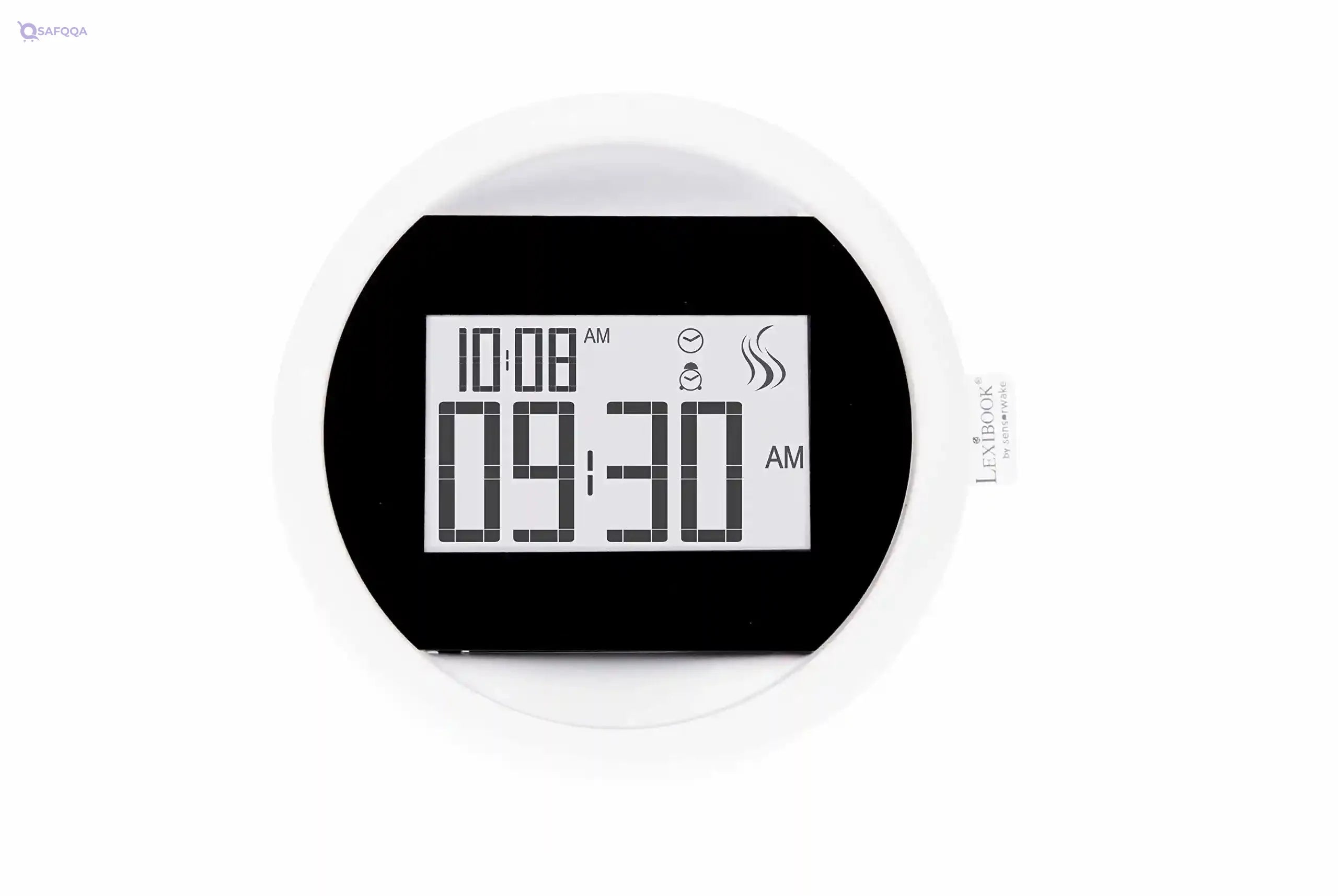 Lexibook by Sensorwake The Olfactory Alarm Clock, Relaxing Light, FM Radio, Battery Operated or USB Cable, White/Black, CS100 - Safqqa Egypt