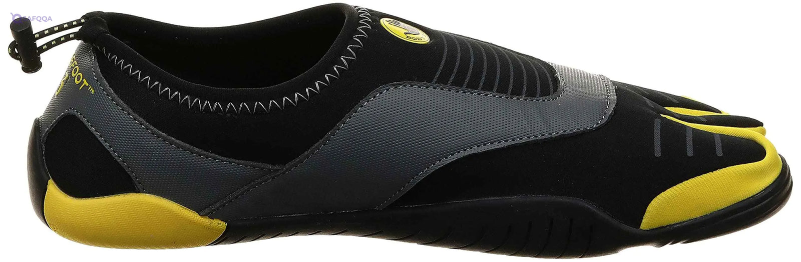 Body Glove Men's 3T Barefoot Cinch Water Shoe, Black Yellow, - Safqqa