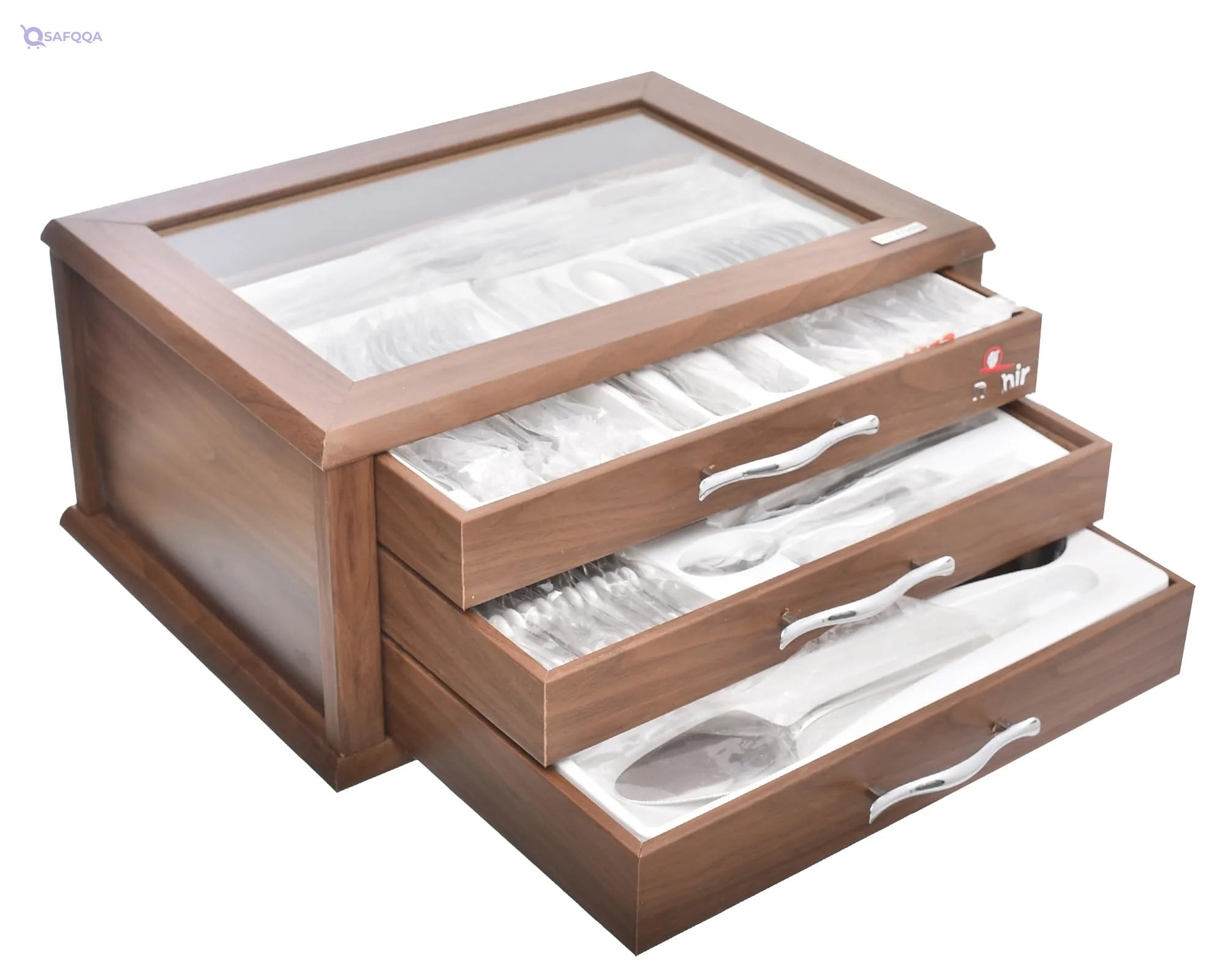 Oxford Dalyan Sandblast Spoon Set – 89 Pieces - Safqqa